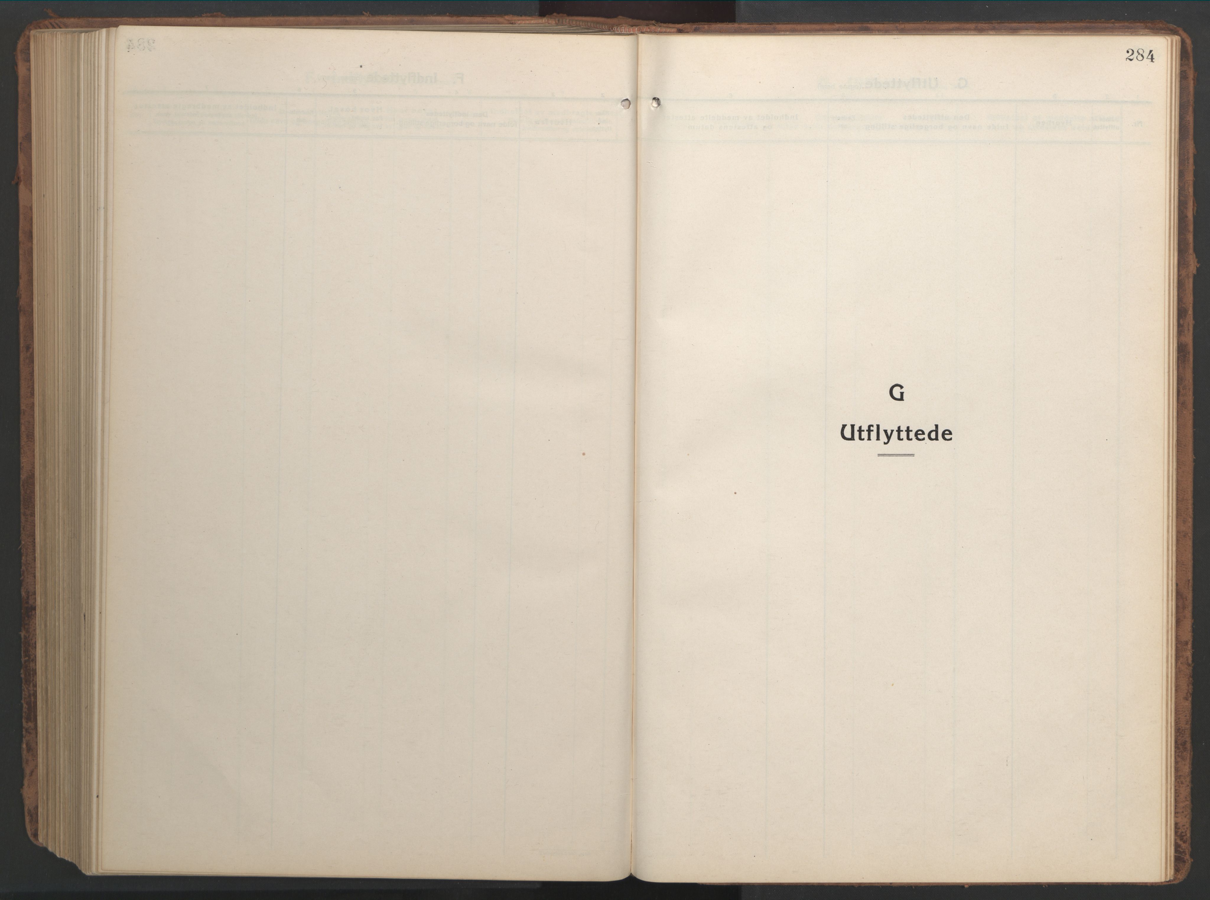 Ministerialprotokoller, klokkerbøker og fødselsregistre - Nordland, SAT/A-1459/819/L0278: Klokkerbok nr. 819C04, 1917-1967, s. 284