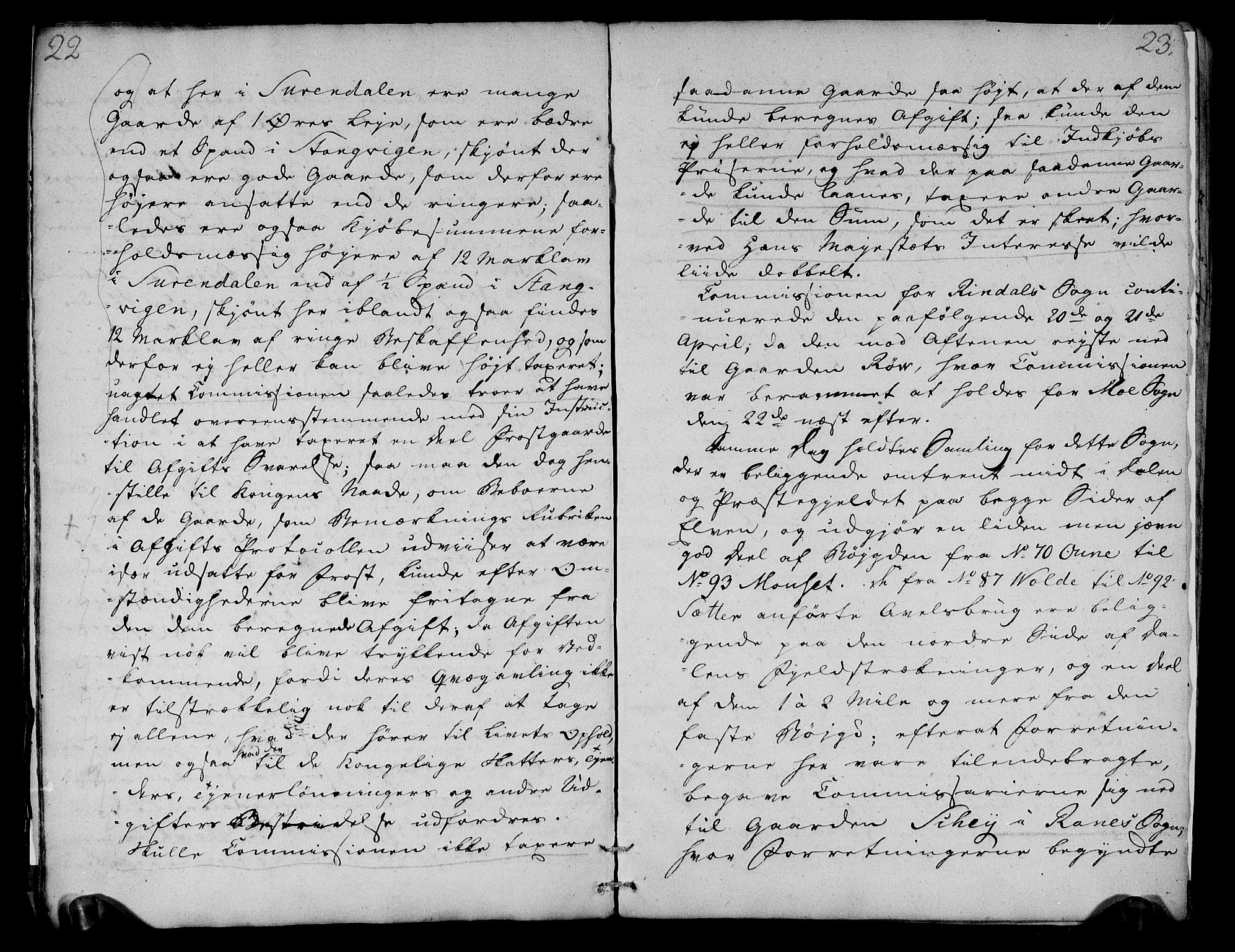 Rentekammeret inntil 1814, Realistisk ordnet avdeling, AV/RA-EA-4070/N/Ne/Nea/L0129: Nordmøre fogderi. Deliberasjonsprotokoll, 1803, s. 13