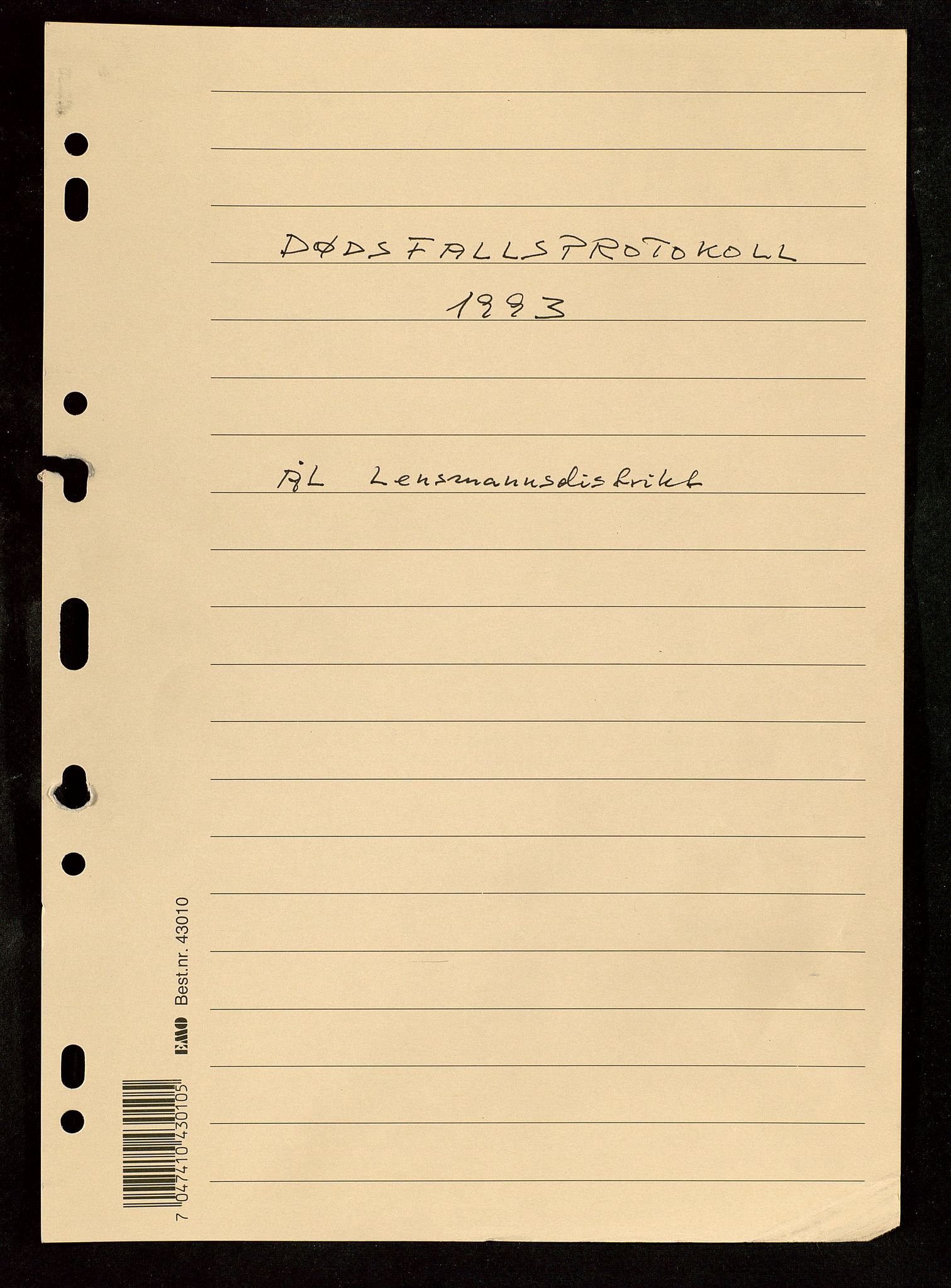 Ål lensmannskontor, AV/SAKO-A-519/H/Ha/L0014: Dødsanmeldelsesprotokoll, 1988-1994