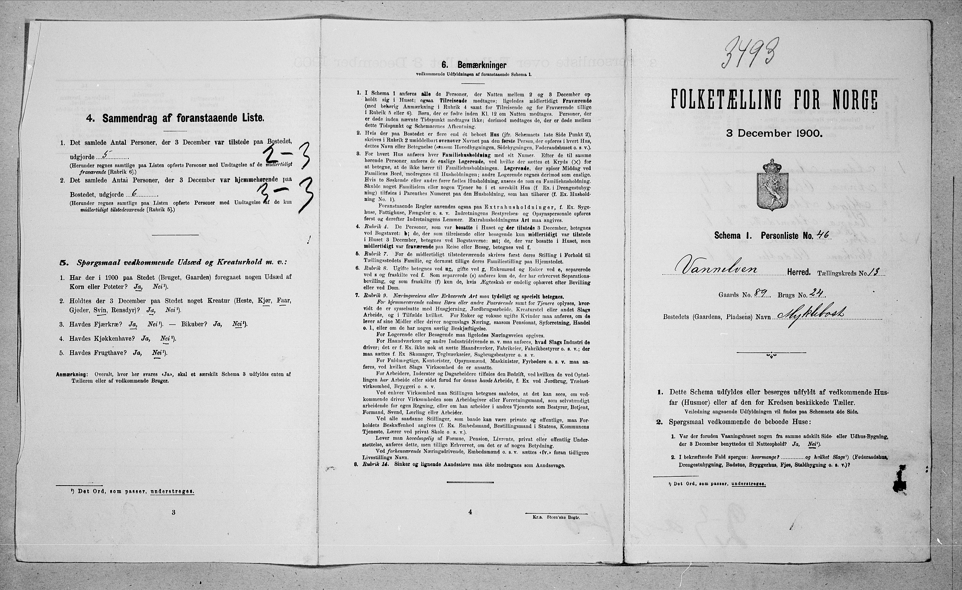 SAT, Folketelling 1900 for 1511 Vanylven herred, 1900, s. 885
