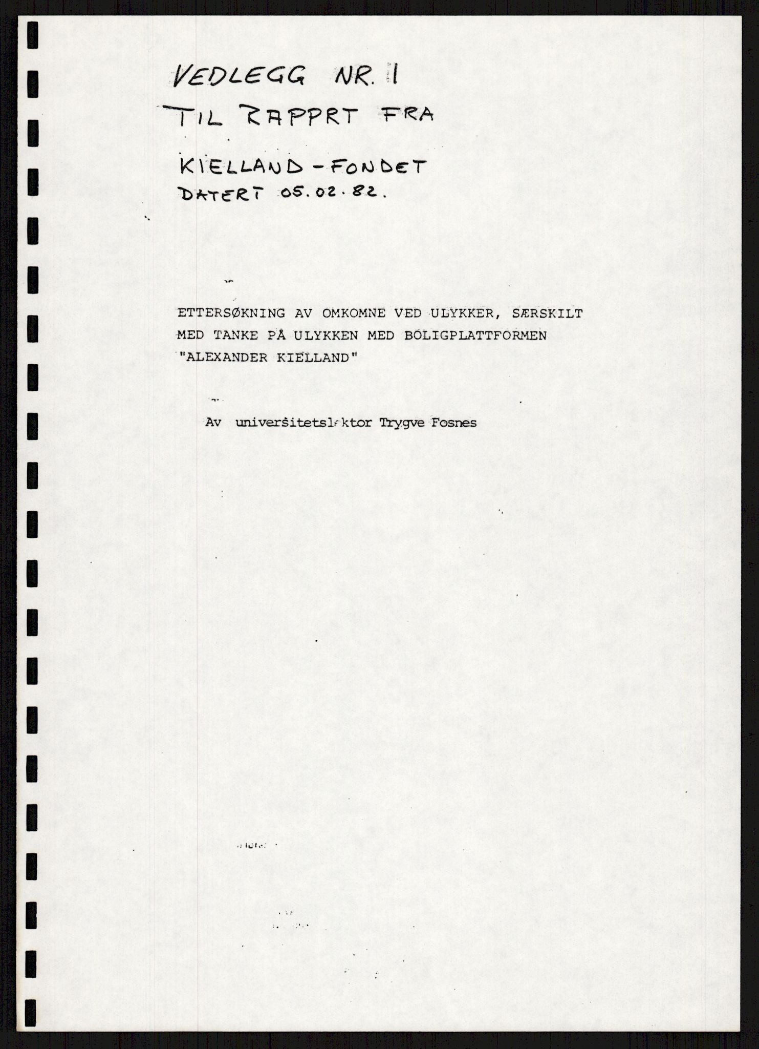 Handelsdepartementet, Skipsfartsavdelingen, RA/S-1409/2/D/De/L0533: Skipsfart. Andre spørsmål, 1982-1983, s. 2
