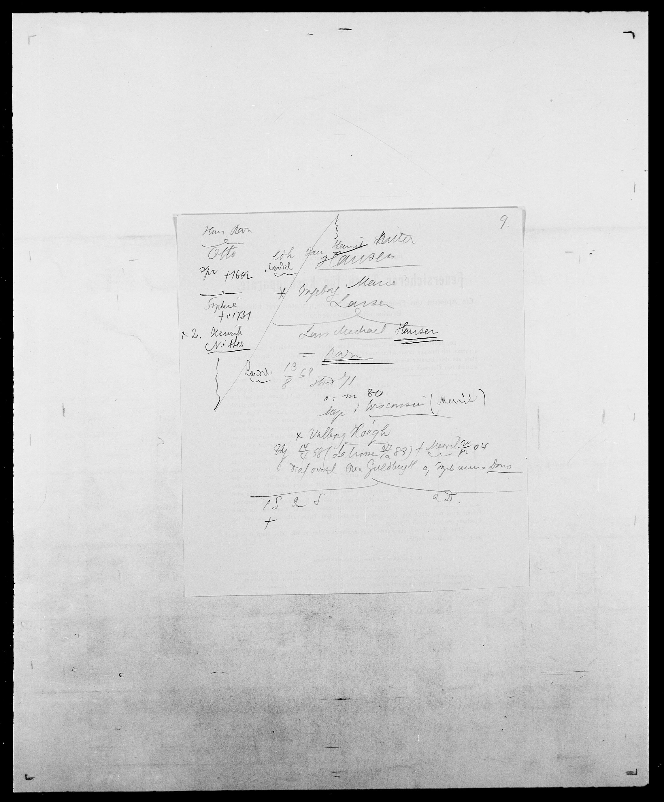 Delgobe, Charles Antoine - samling, AV/SAO-PAO-0038/D/Da/L0032: Rabakovsky - Rivertz, s. 218