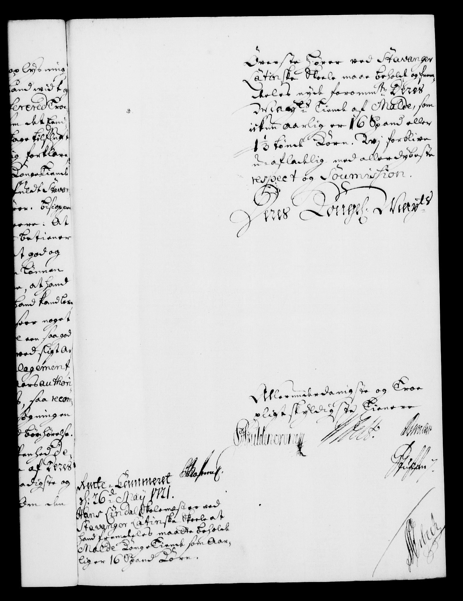 Rentekammeret, Kammerkanselliet, RA/EA-3111/G/Gf/Gfa/L0004: Norsk relasjons- og resolusjonsprotokoll (merket RK 52.4), 1721, s. 915