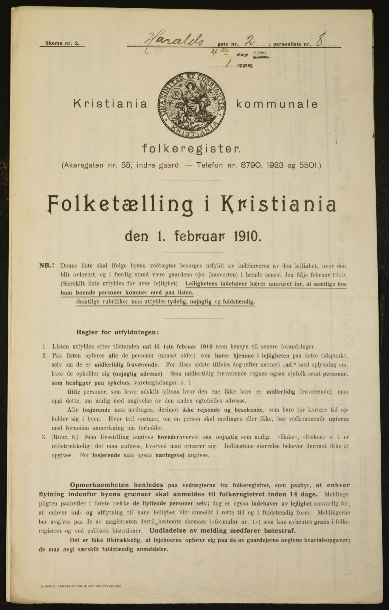 OBA, Kommunal folketelling 1.2.1910 for Kristiania, 1910, s. 32862