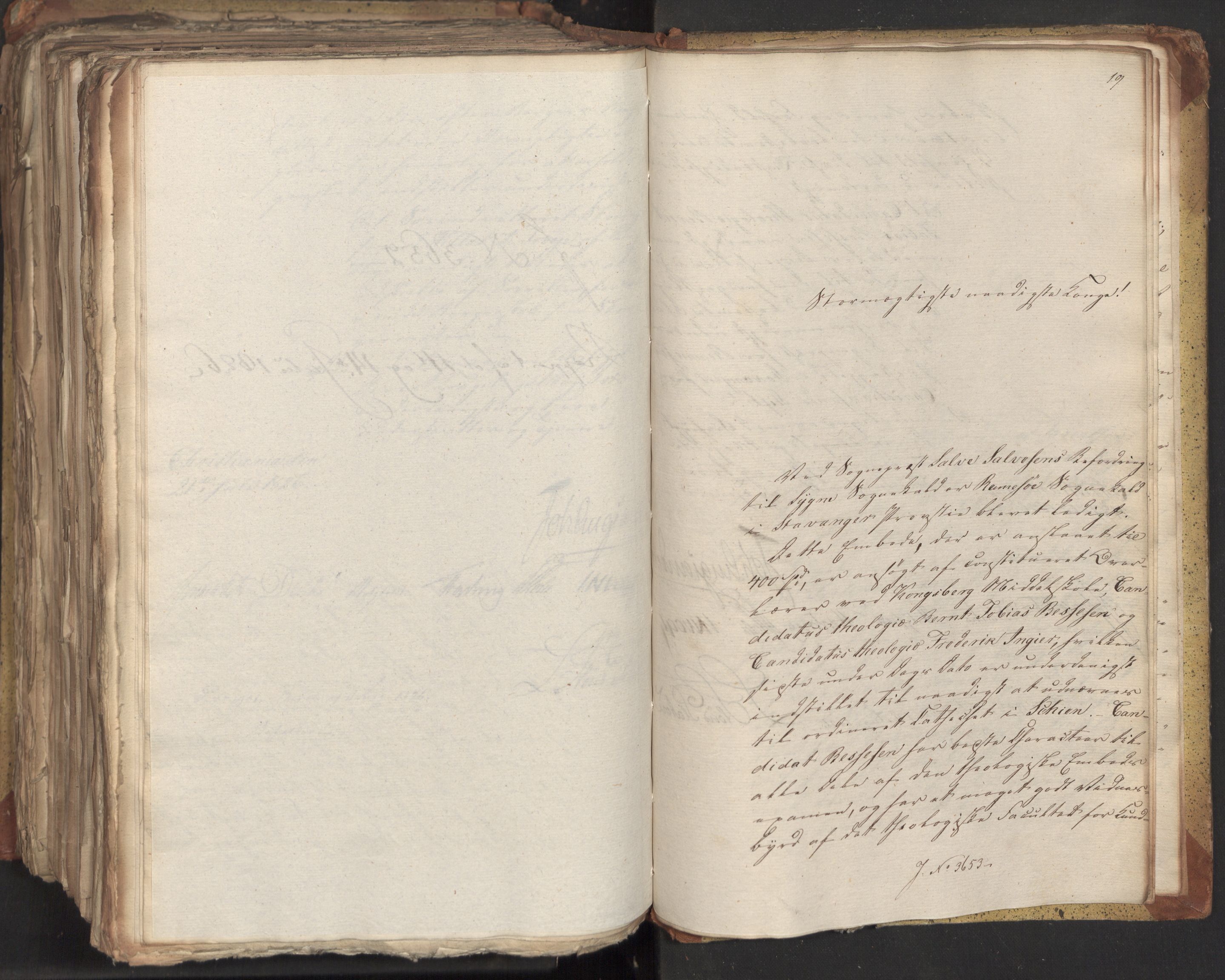 Statsrådsavdelingen i Stockholm, AV/RA-S-1003/D/Da/L0047: Regjeringsinnstillinger nr. 3501-3659, 1826, s. 477