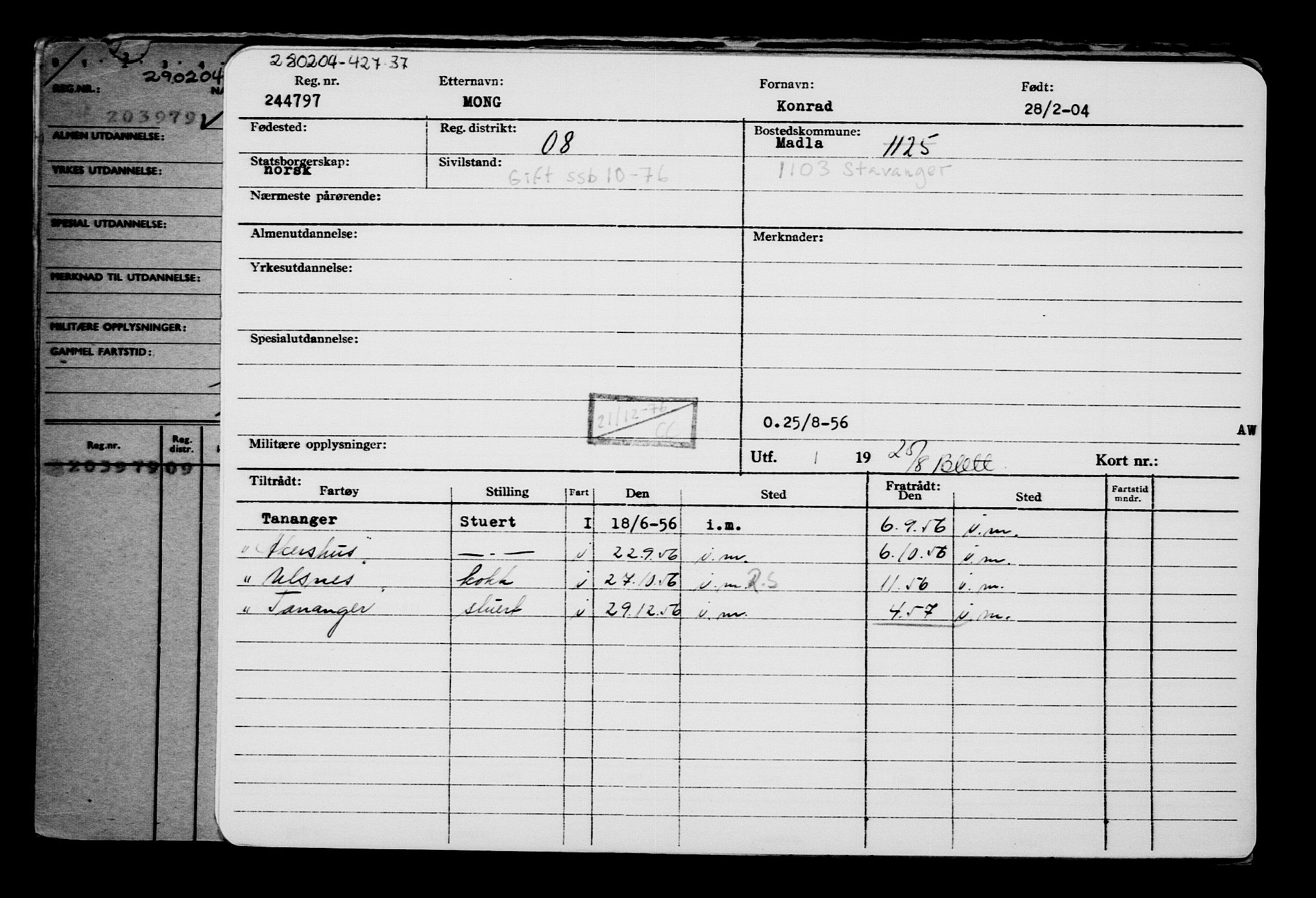 Direktoratet for sjømenn, AV/RA-S-3545/G/Gb/L0052: Hovedkort, 1904, s. 559