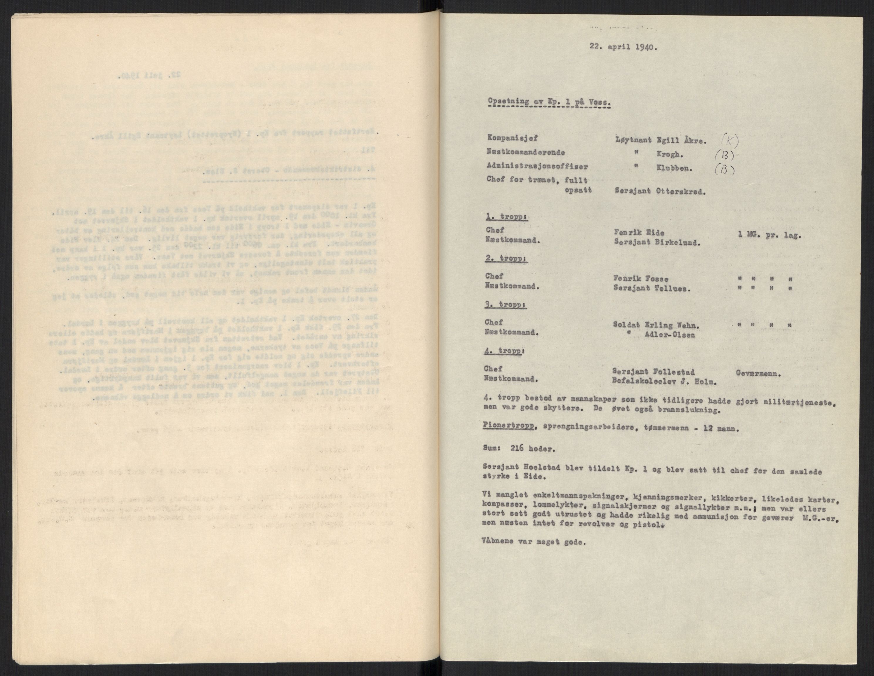 Forsvaret, Forsvarets krigshistoriske avdeling, RA/RAFA-2017/Y/Yb/L0102: II-C-11-411  -  4. Divisjon., 1940, s. 453