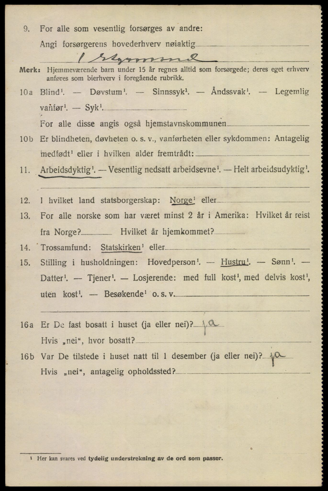SAKO, Folketelling 1920 for 0805 Porsgrunn kjøpstad, 1920, s. 9420