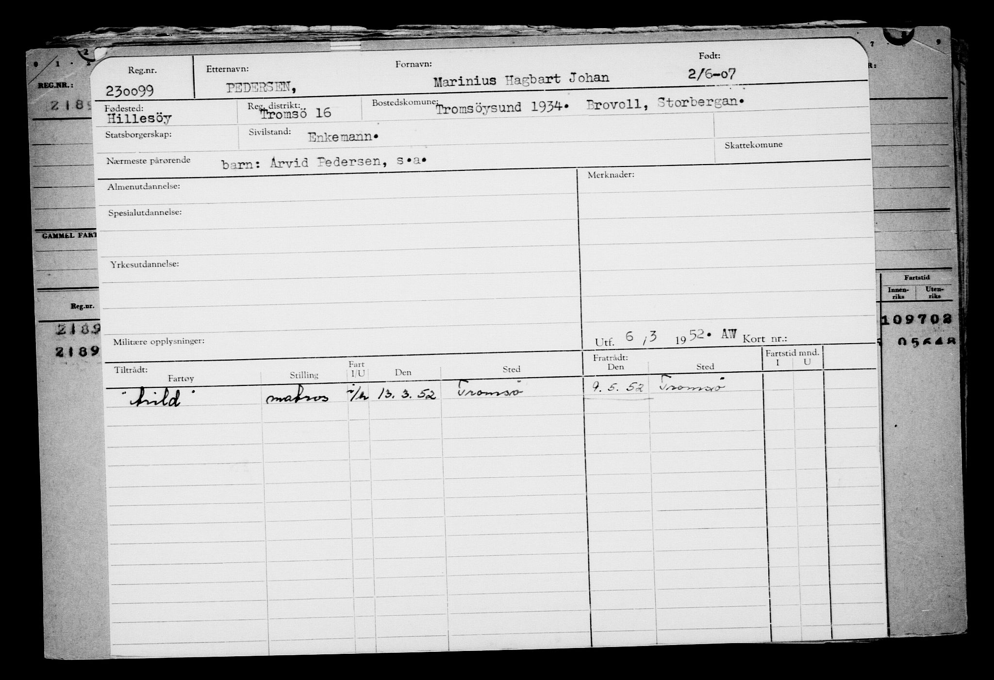 Direktoratet for sjømenn, AV/RA-S-3545/G/Gb/L0071: Hovedkort, 1907, s. 428