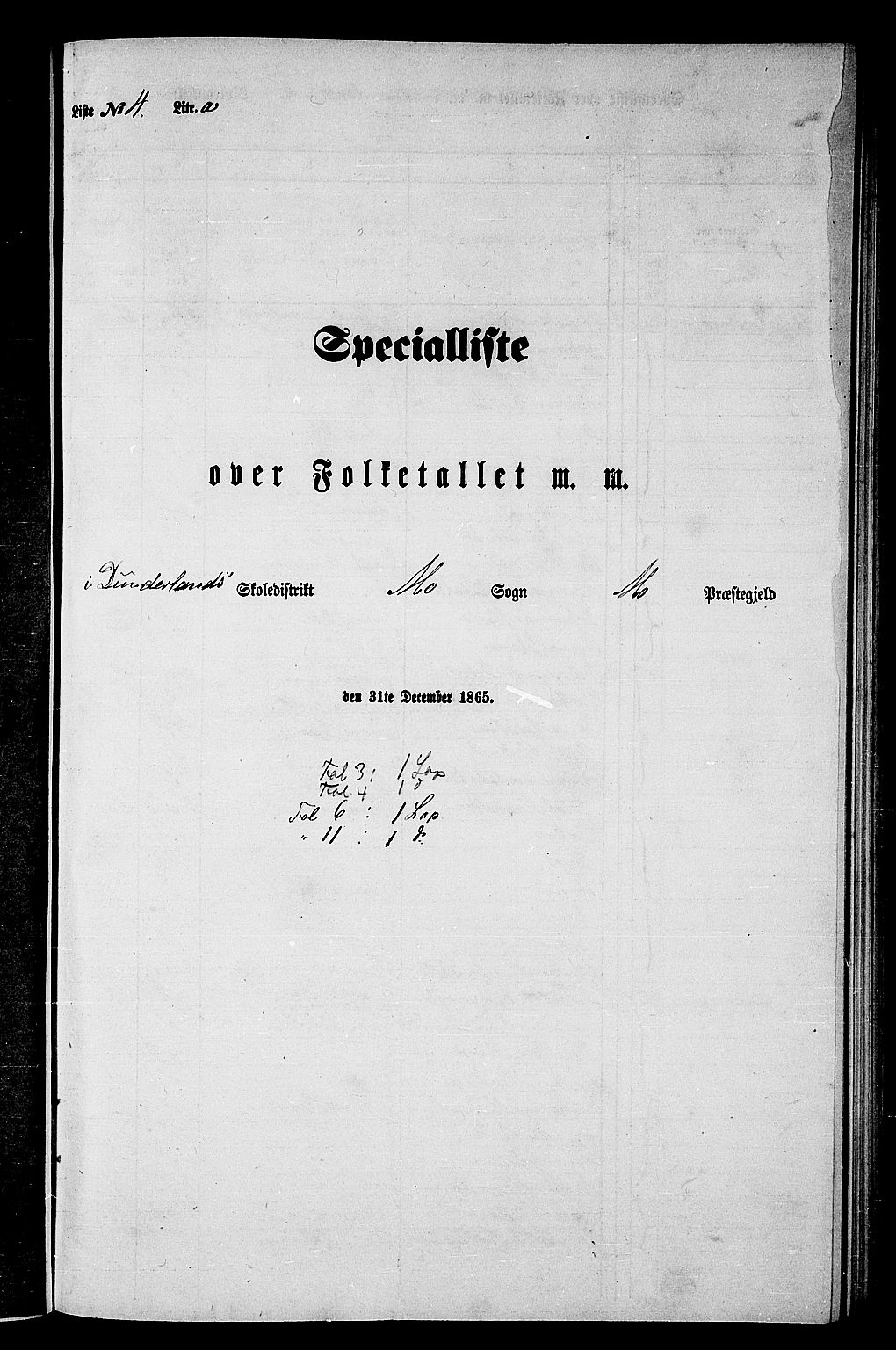 RA, Folketelling 1865 for 1833P Mo prestegjeld, 1865, s. 79