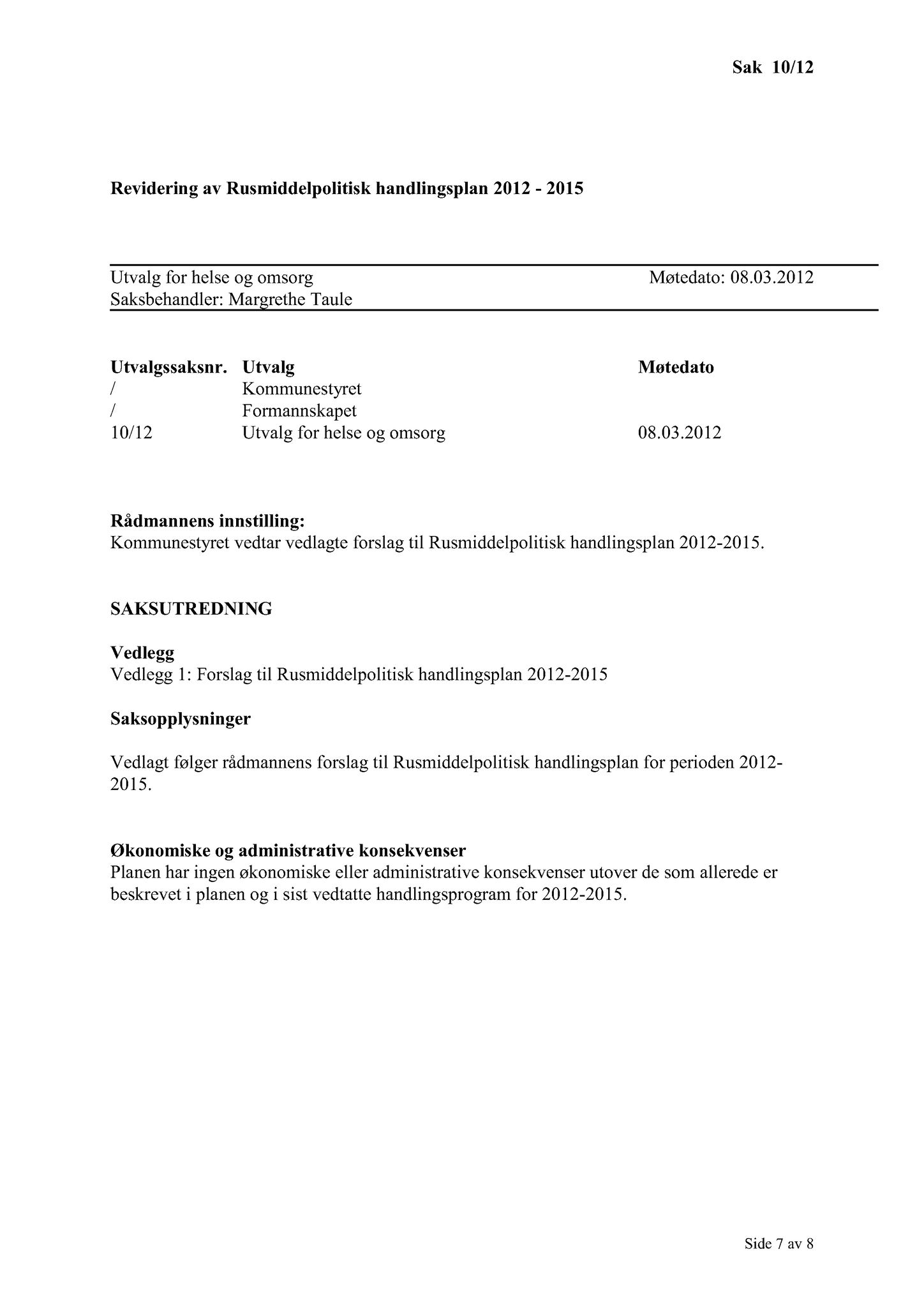 Klæbu Kommune, TRKO/KK/05-UOm/L003: Utvalg for omsorg - Møtedokumenter, 2012, s. 66