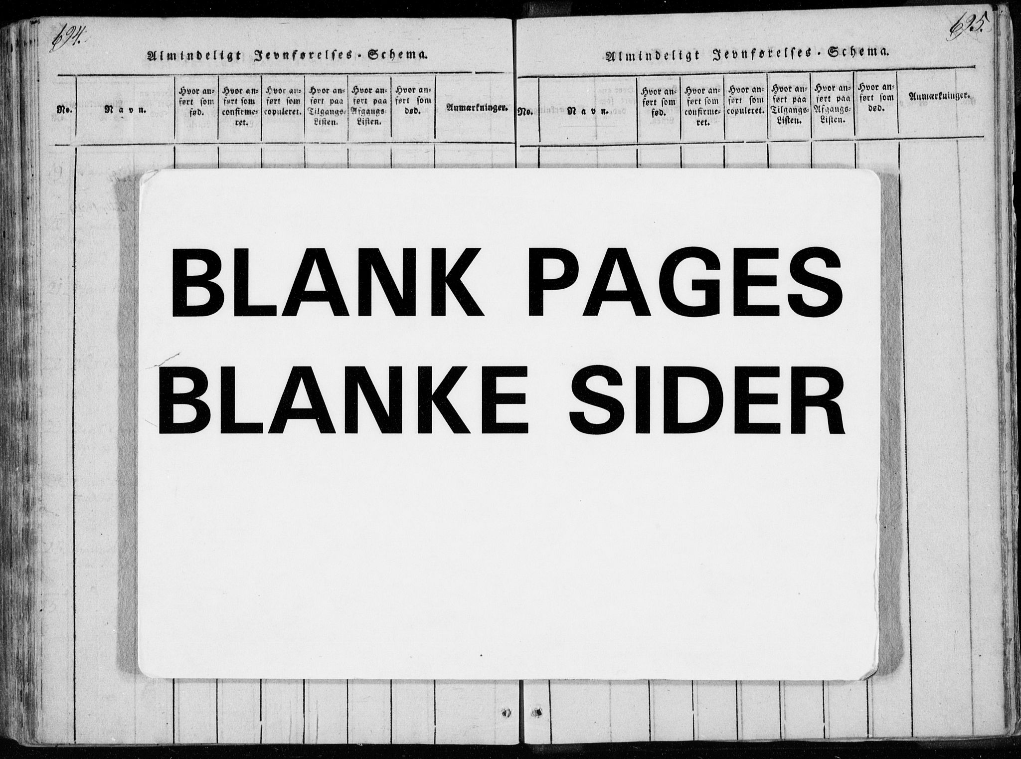 Bragernes kirkebøker, SAKO/A-6/F/Fa/L0007: Ministerialbok nr. I 7, 1815-1829, s. 694-695