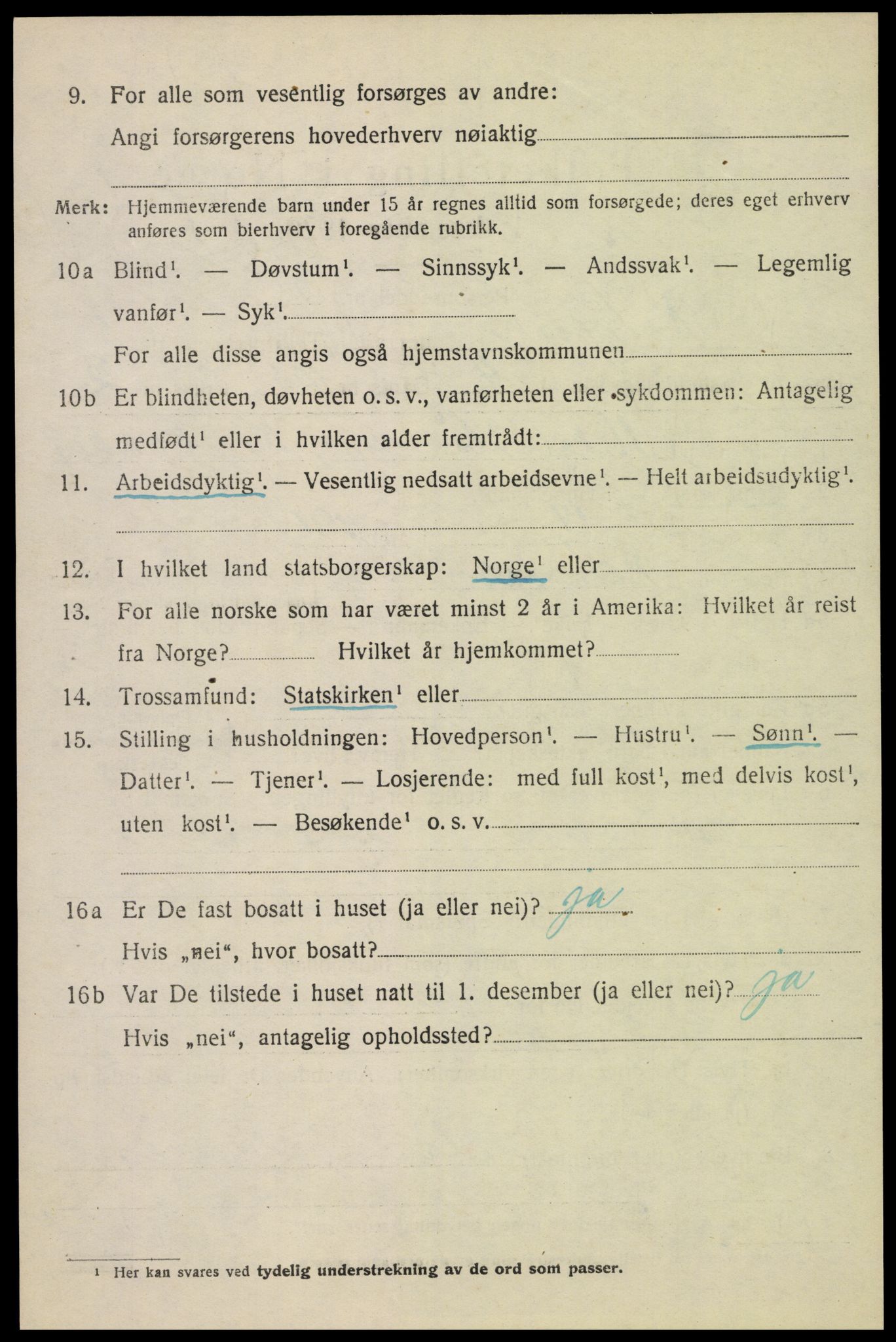 SAH, Folketelling 1920 for 0416 Romedal herred, 1920, s. 6970