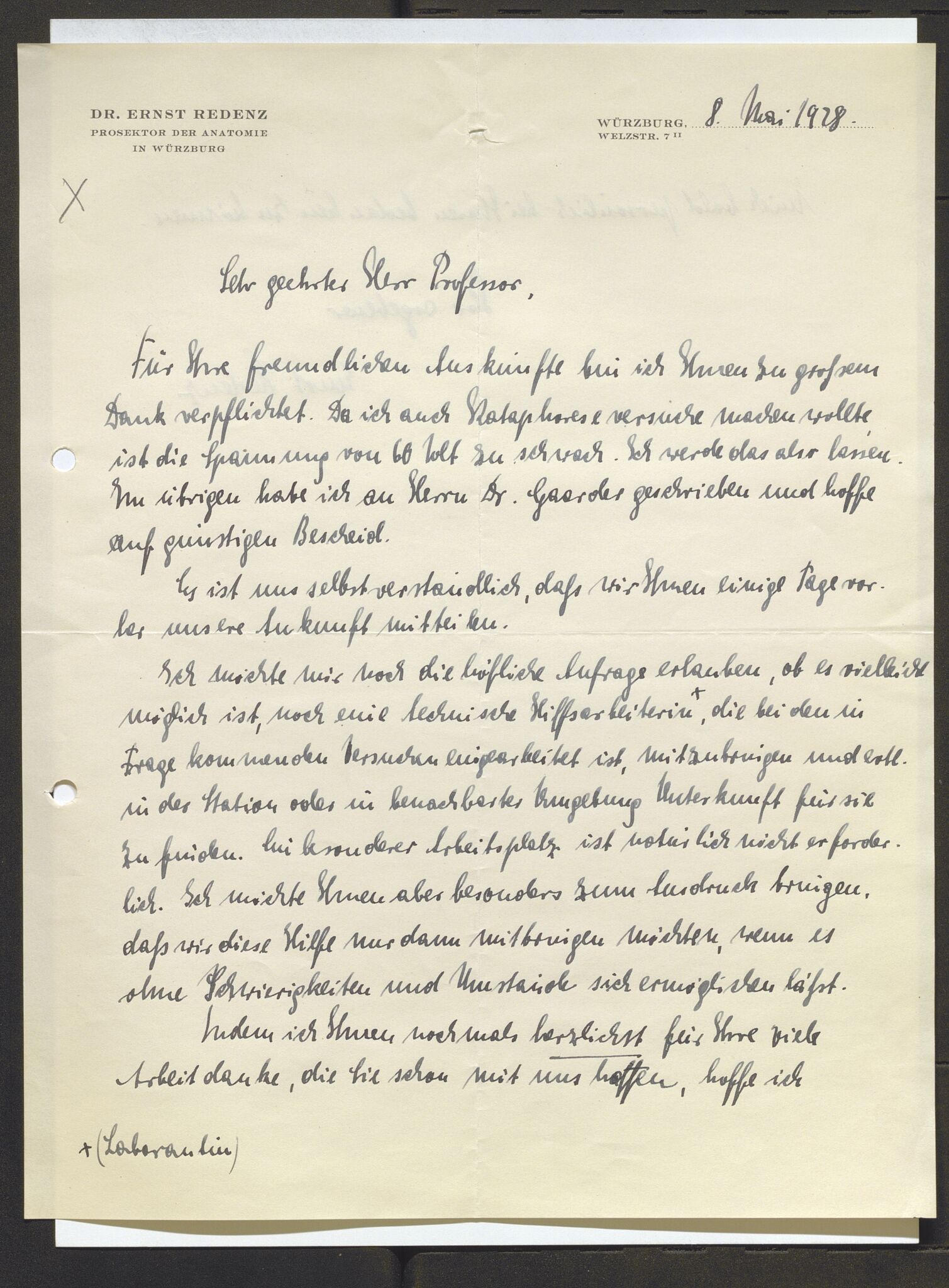 Bergens Museum, AV/SAB-A-17301/13/D/L0002: Korrespondanse , 1928-1940, s. 176