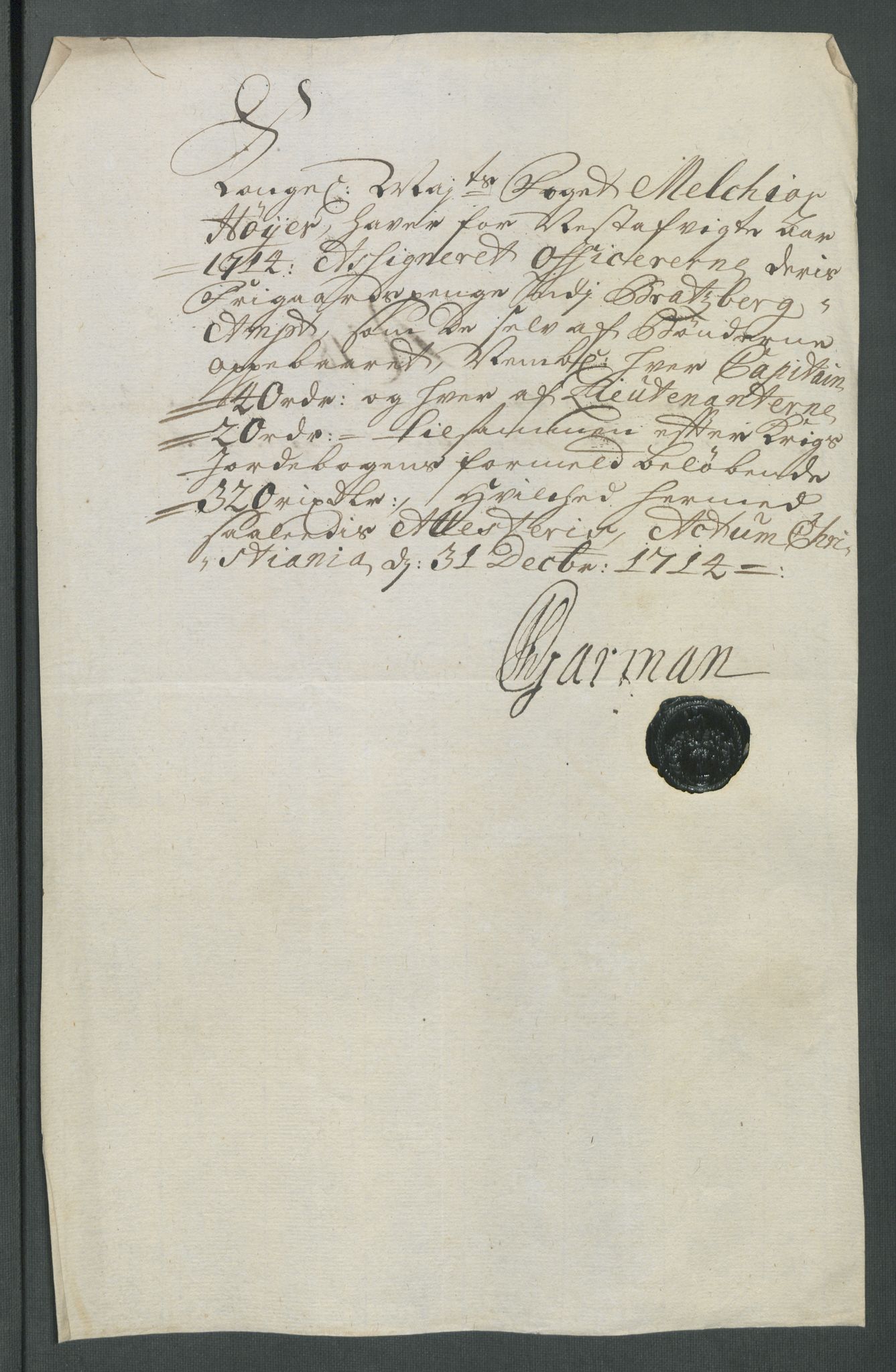 Rentekammeret inntil 1814, Reviderte regnskaper, Fogderegnskap, RA/EA-4092/R36/L2126: Fogderegnskap Øvre og Nedre Telemark og Bamble, 1714, s. 249