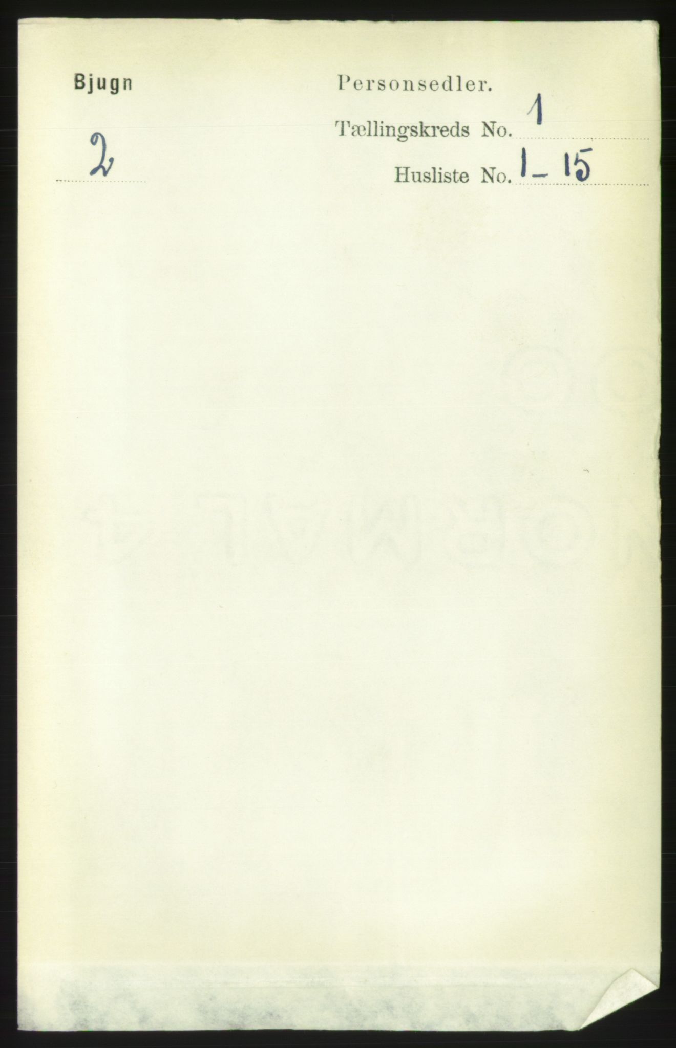 RA, Folketelling 1891 for 1627 Bjugn herred, 1891, s. 66