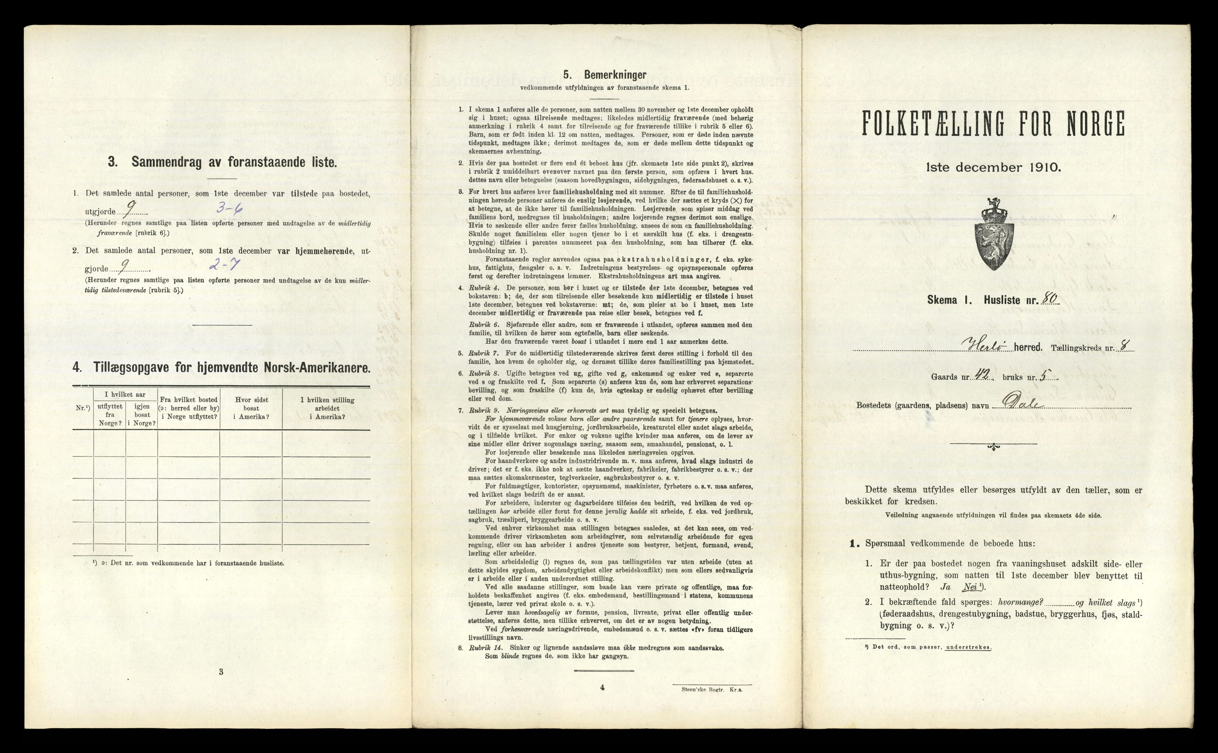 RA, Folketelling 1910 for 1258 Herdla herred, 1910, s. 990