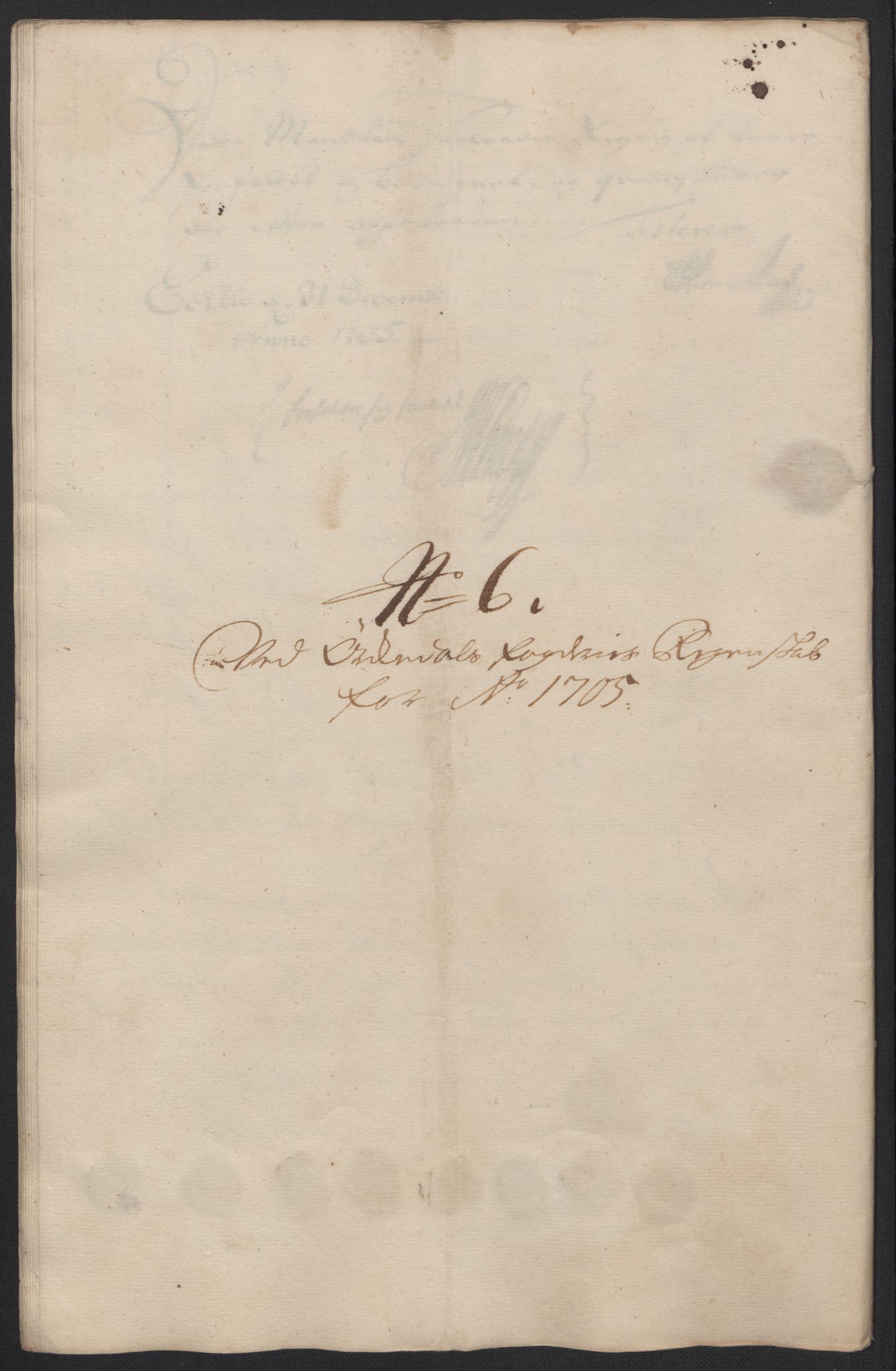 Rentekammeret inntil 1814, Reviderte regnskaper, Fogderegnskap, RA/EA-4092/R60/L3955: Fogderegnskap Orkdal og Gauldal, 1705, s. 138
