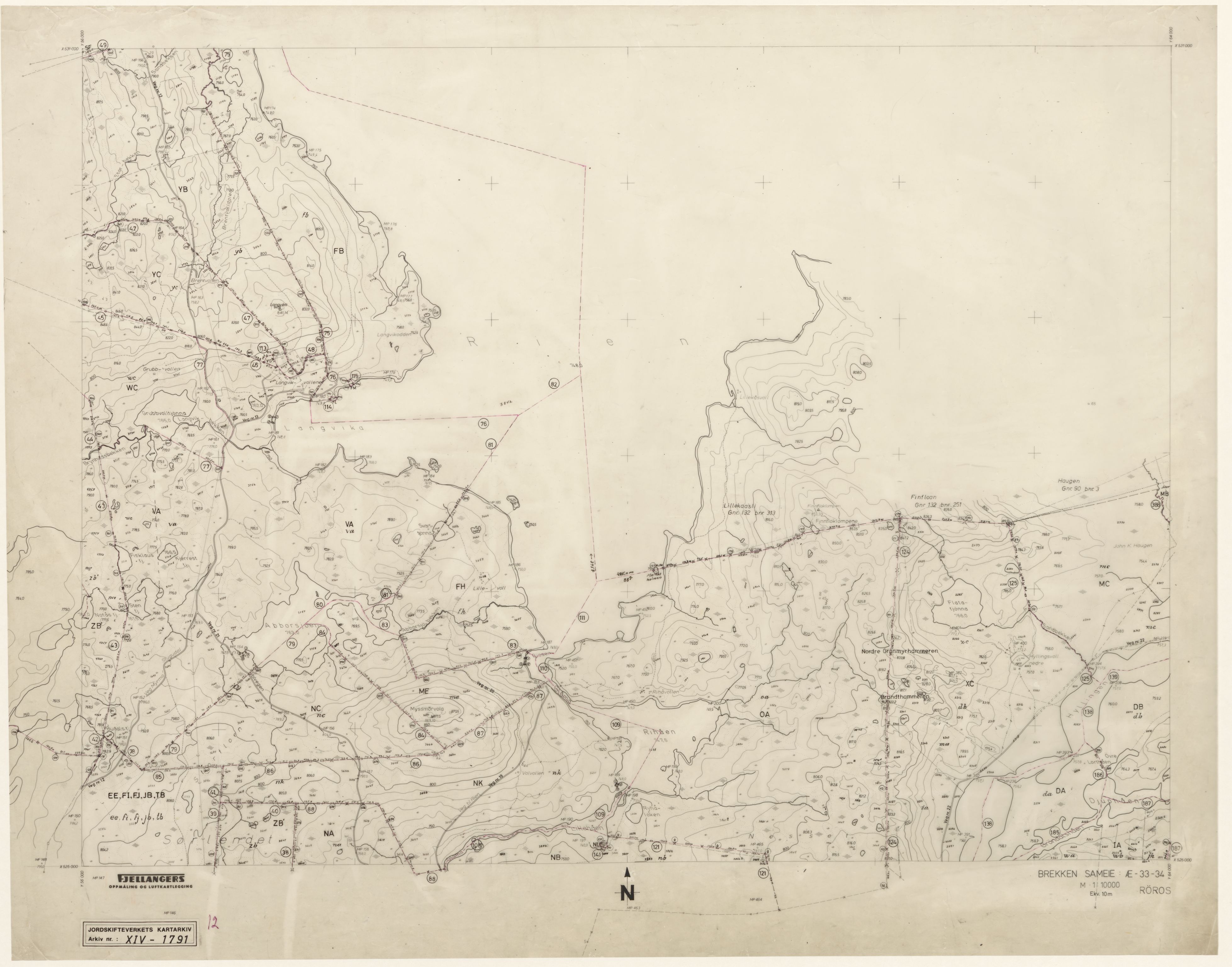 Jordskifteverkets kartarkiv, AV/RA-S-3929/T, 1859-1988, s. 2822