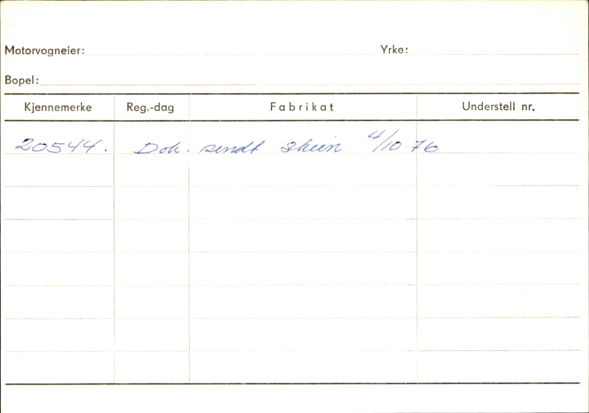 Statens vegvesen, Sogn og Fjordane vegkontor, AV/SAB-A-5301/4/F/L0130: Eigarregister Eid T-Å. Høyanger A-O, 1945-1975, s. 1719