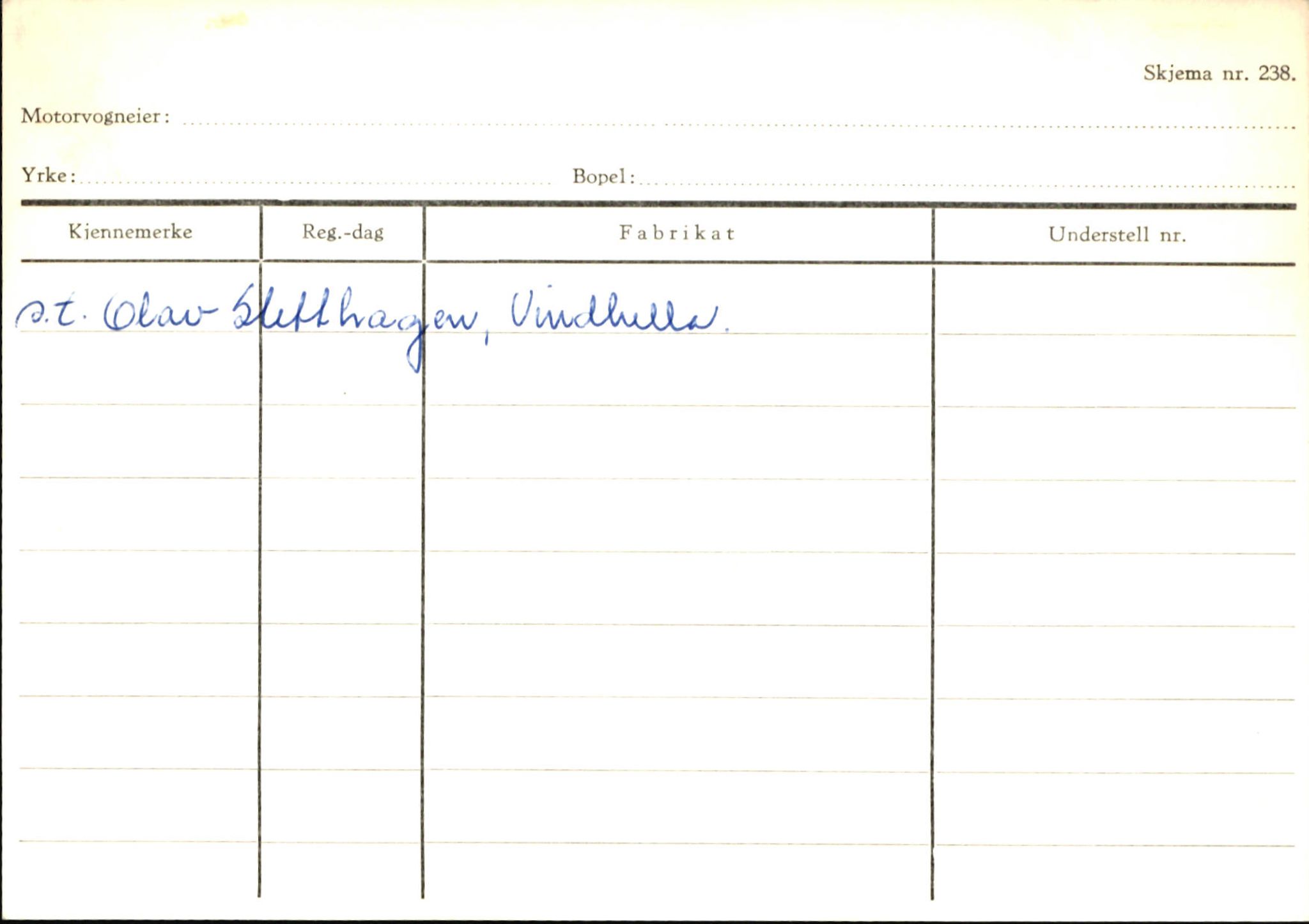 Statens vegvesen, Sogn og Fjordane vegkontor, AV/SAB-A-5301/4/F/L0146: Registerkort Årdal R-Å samt diverse kort, 1945-1975, s. 1645