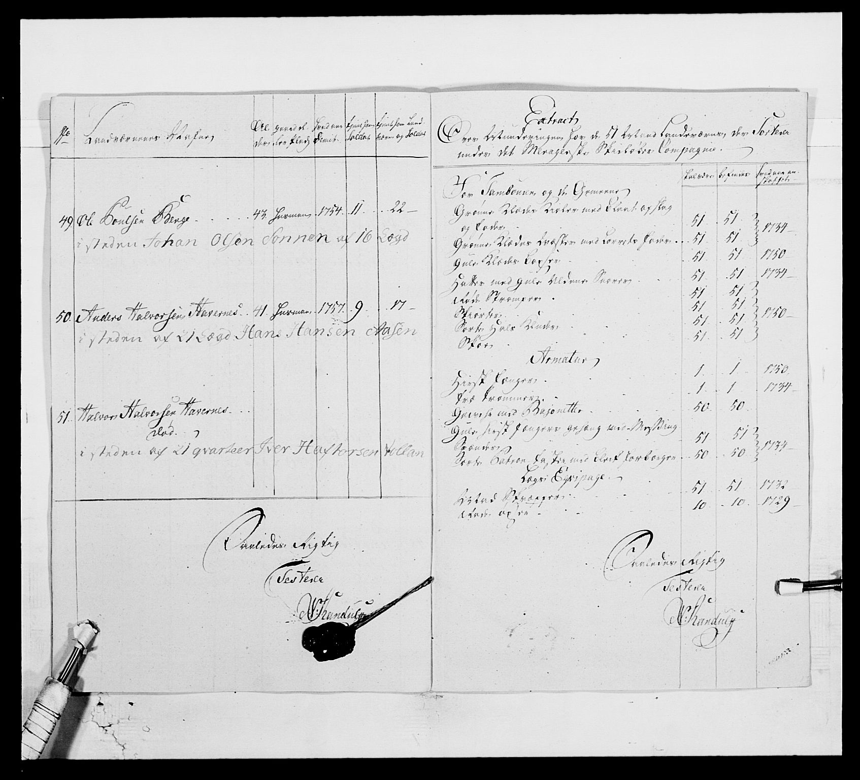 Kommanderende general (KG I) med Det norske krigsdirektorium, RA/EA-5419/E/Ea/L0515: 3. Trondheimske regiment, 1756-1767, s. 583