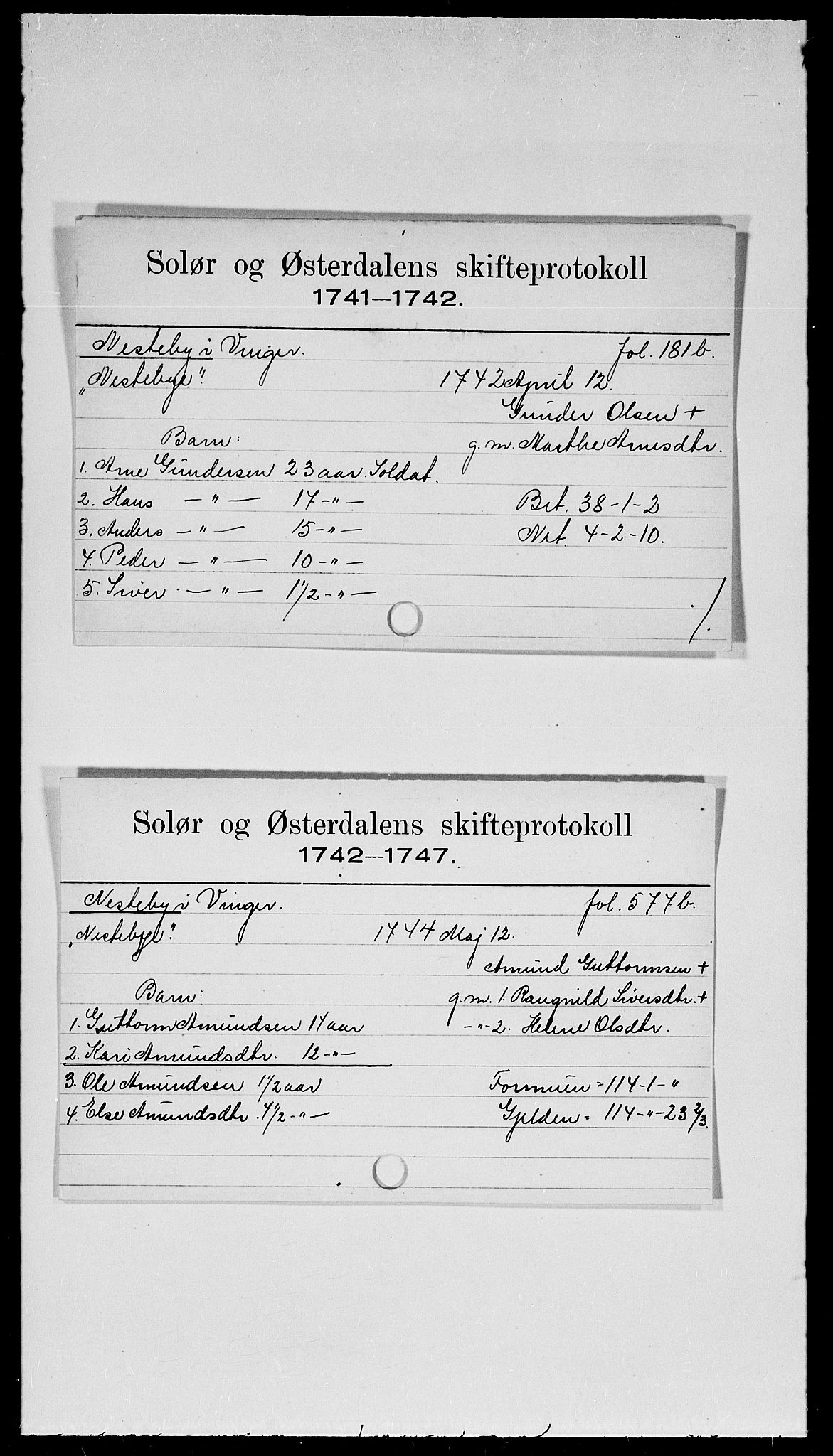 Solør og Østerdalen sorenskriveri, SAH/TING-024/J, 1716-1774, s. 9123