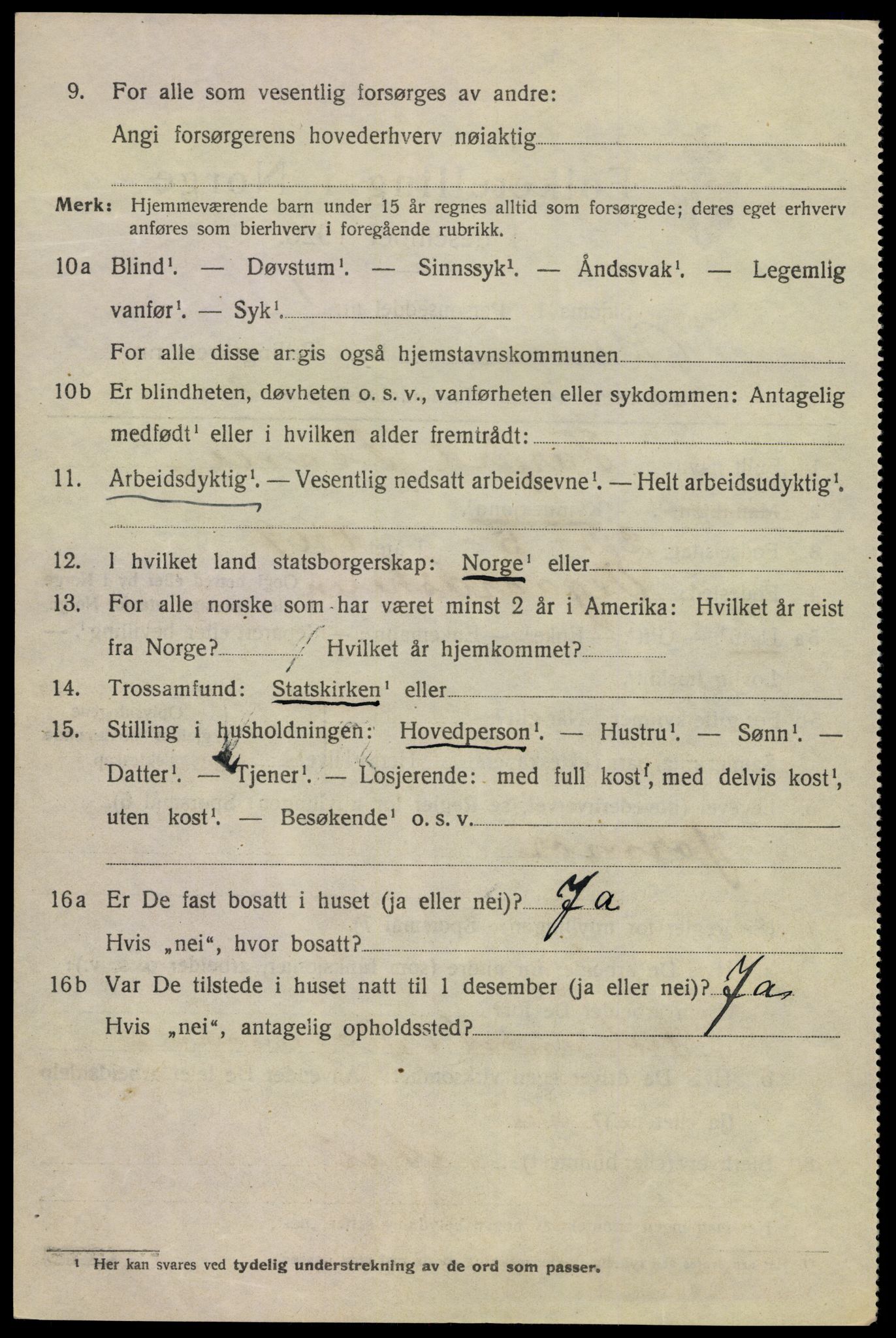 SAKO, Folketelling 1920 for 0801 Kragerø kjøpstad, 1920, s. 5634