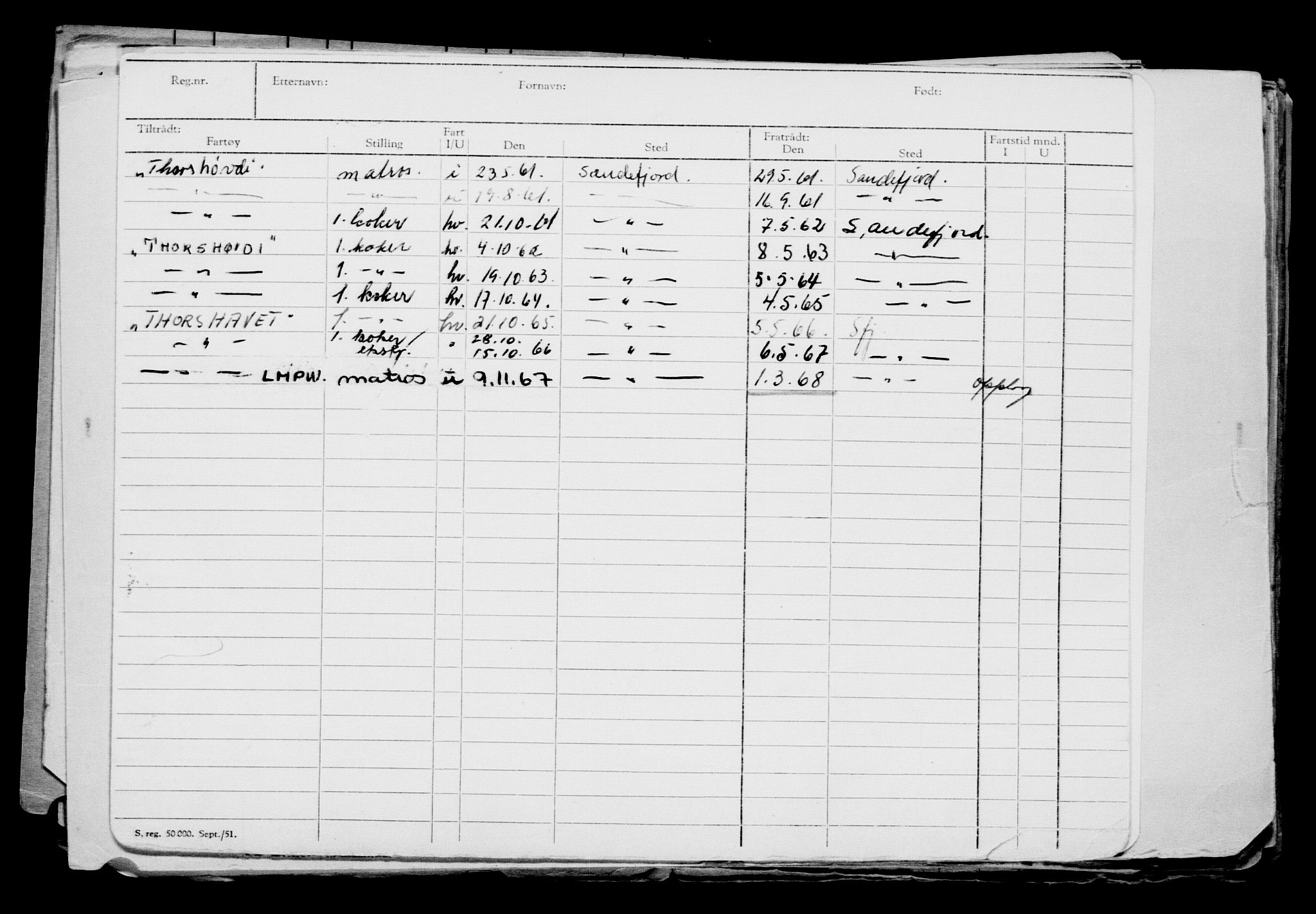 Direktoratet for sjømenn, AV/RA-S-3545/G/Gb/L0101: Hovedkort, 1911, s. 587