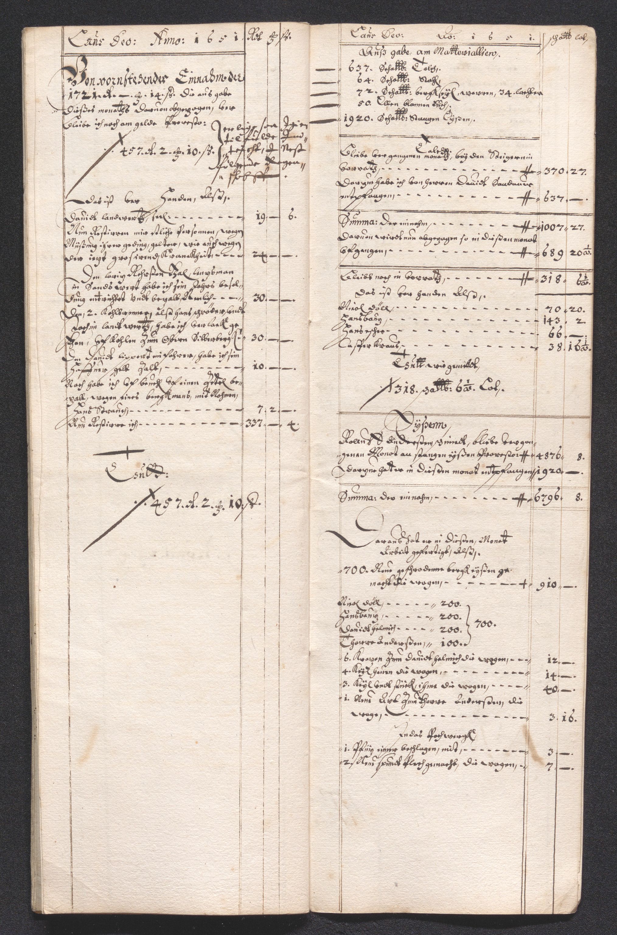 Kongsberg Sølvverk 1623-1816, AV/SAKO-EA-3135/001/D/Dc/Dcd/L0034: Utgiftsregnskap for gruver m.m. , 1651-1659, s. 133
