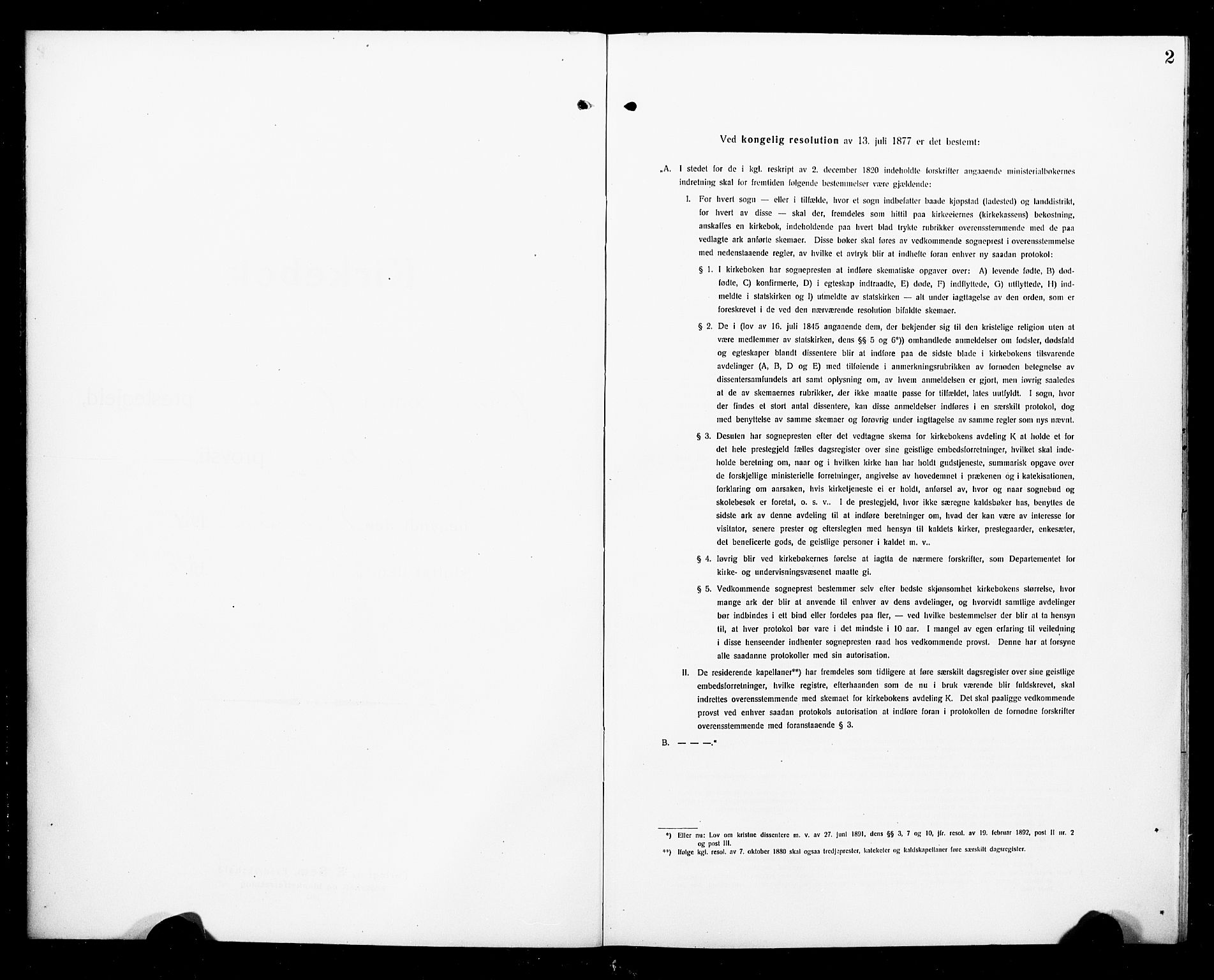 Hedrum kirkebøker, SAKO/A-344/G/Ga/L0005: Klokkerbok nr. I 5, 1916-1930, s. 2