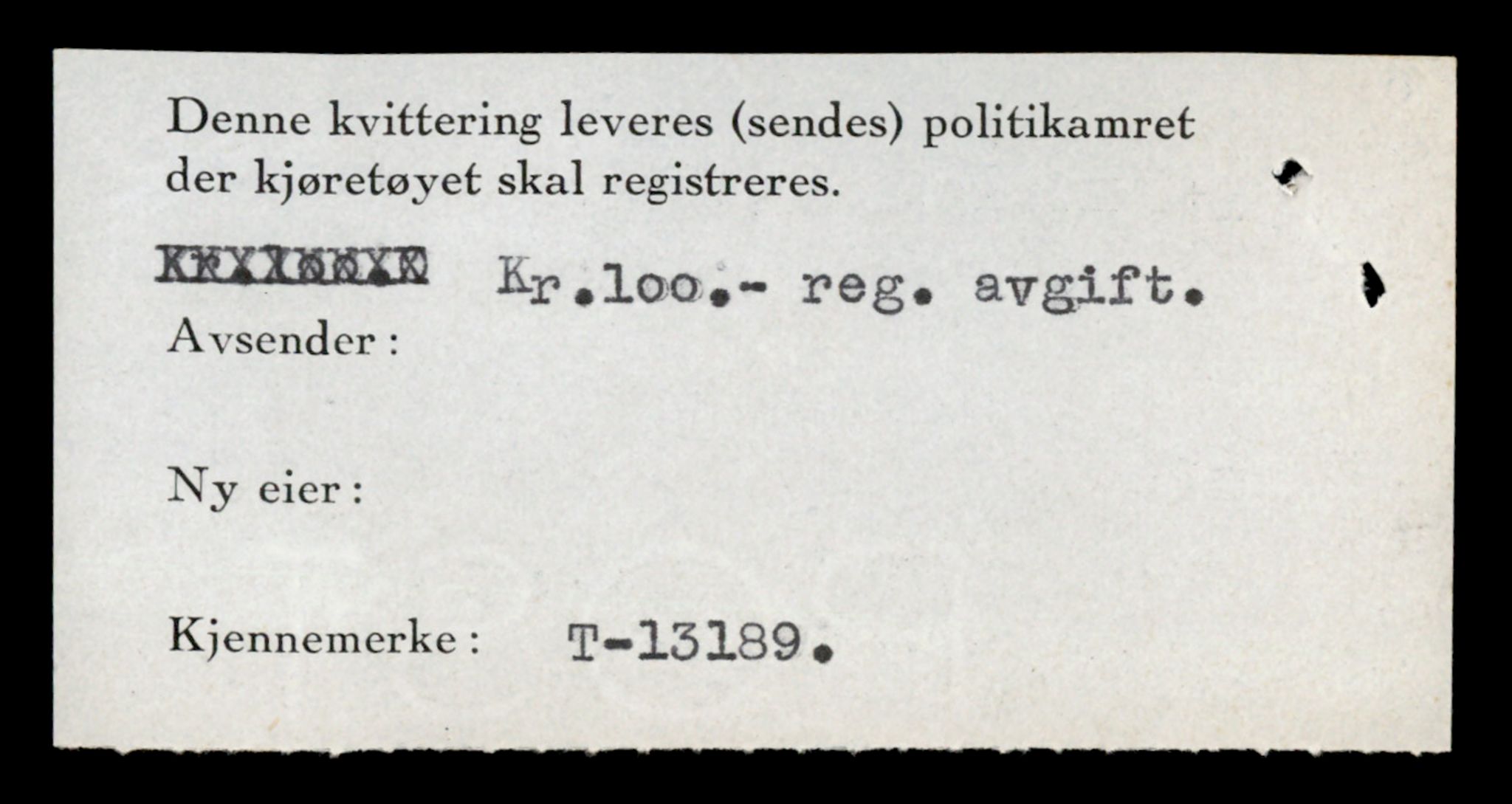 Møre og Romsdal vegkontor - Ålesund trafikkstasjon, SAT/A-4099/F/Fe/L0038: Registreringskort for kjøretøy T 13180 - T 13360, 1927-1998, s. 158