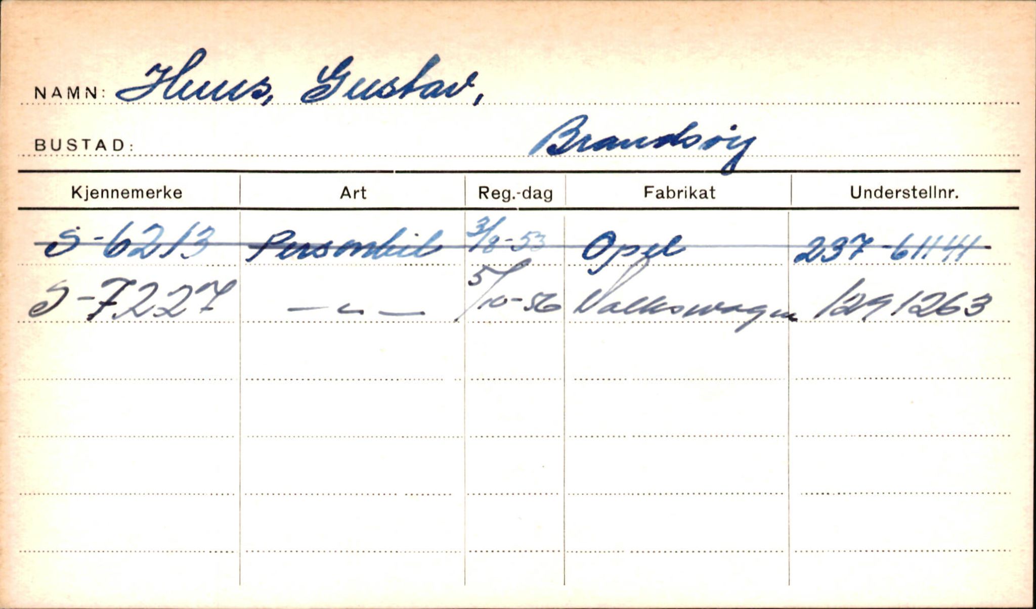 Statens vegvesen, Sogn og Fjordane vegkontor, AV/SAB-A-5301/4/F/L0001A: Eigarregister Fjordane til 1.6.1961, 1930-1961, s. 791