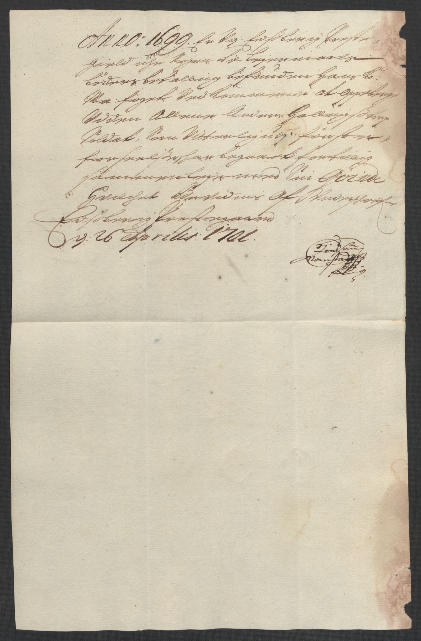 Rentekammeret inntil 1814, Reviderte regnskaper, Fogderegnskap, AV/RA-EA-4092/R07/L0289: Fogderegnskap Rakkestad, Heggen og Frøland, 1699, s. 406