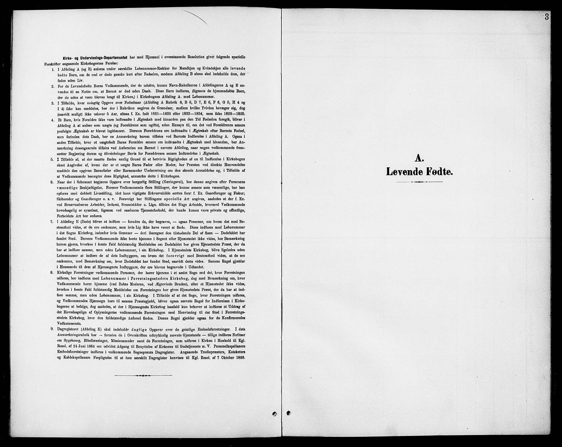 Spydeberg prestekontor Kirkebøker, AV/SAO-A-10924/G/Gb/L0001: Klokkerbok nr. II 1, 1901-1924, s. 3