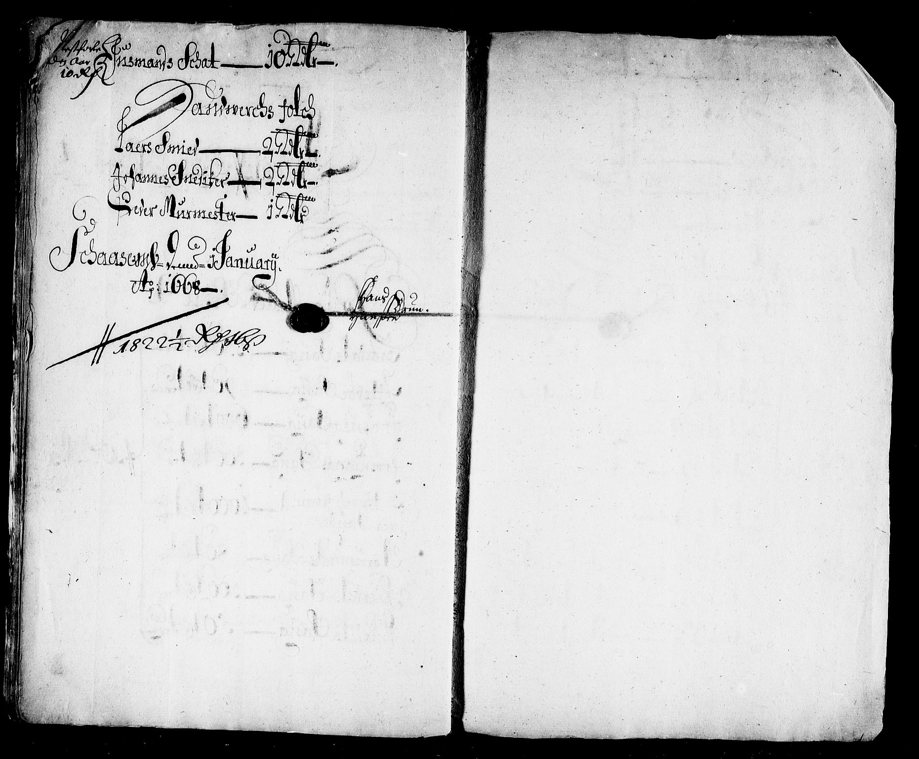 Rentekammeret inntil 1814, Reviderte regnskaper, Stiftamtstueregnskaper, Bergen stiftamt, AV/RA-EA-6043/R/Rc/L0024: Bergen stiftamt, 1667