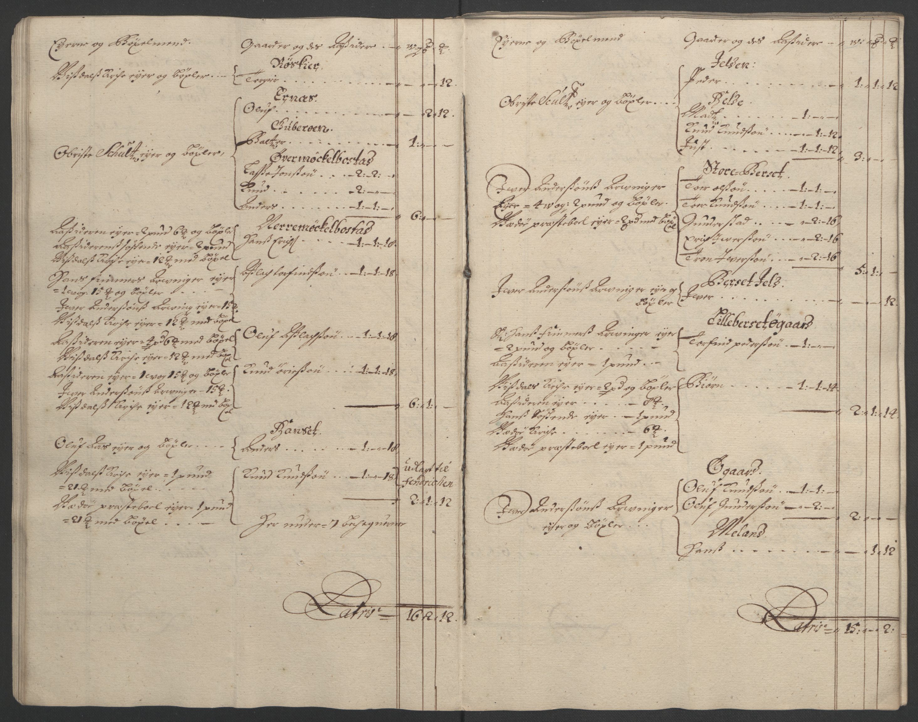 Rentekammeret inntil 1814, Reviderte regnskaper, Fogderegnskap, AV/RA-EA-4092/R55/L3649: Fogderegnskap Romsdal, 1690-1691, s. 212