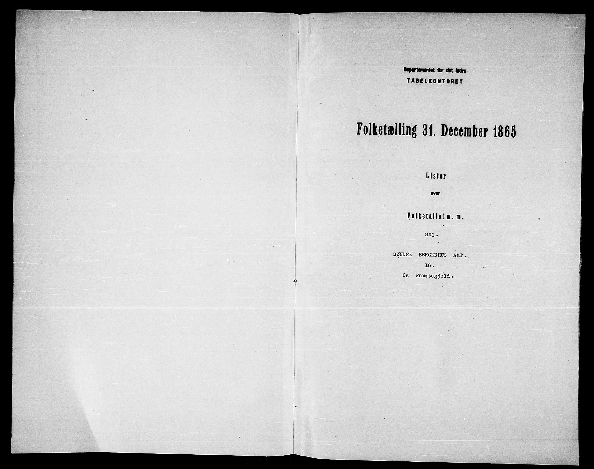 RA, Folketelling 1865 for 1243P Os prestegjeld, 1865, s. 3