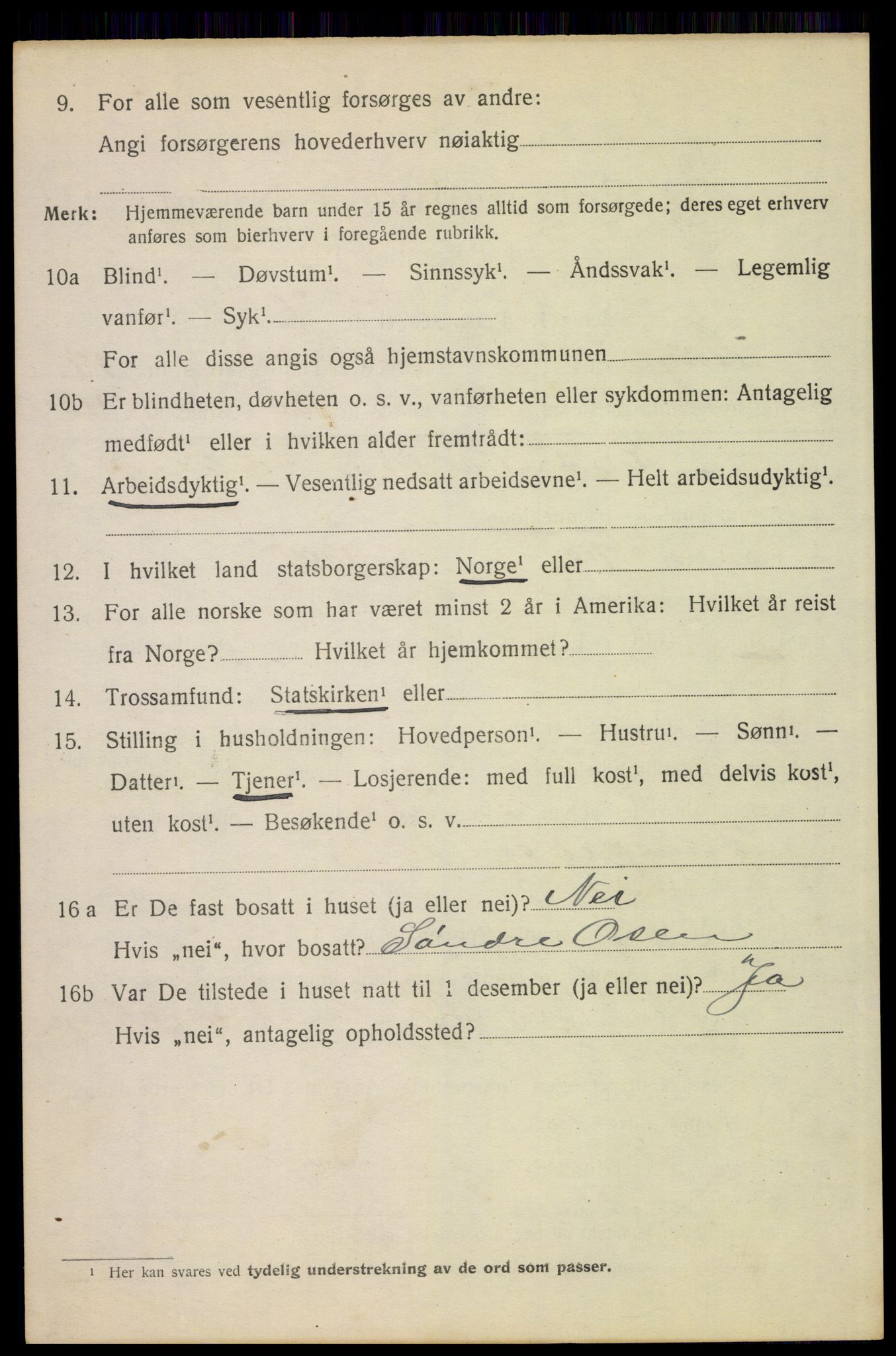 SAH, Folketelling 1920 for 0428 Trysil herred, 1920, s. 10200