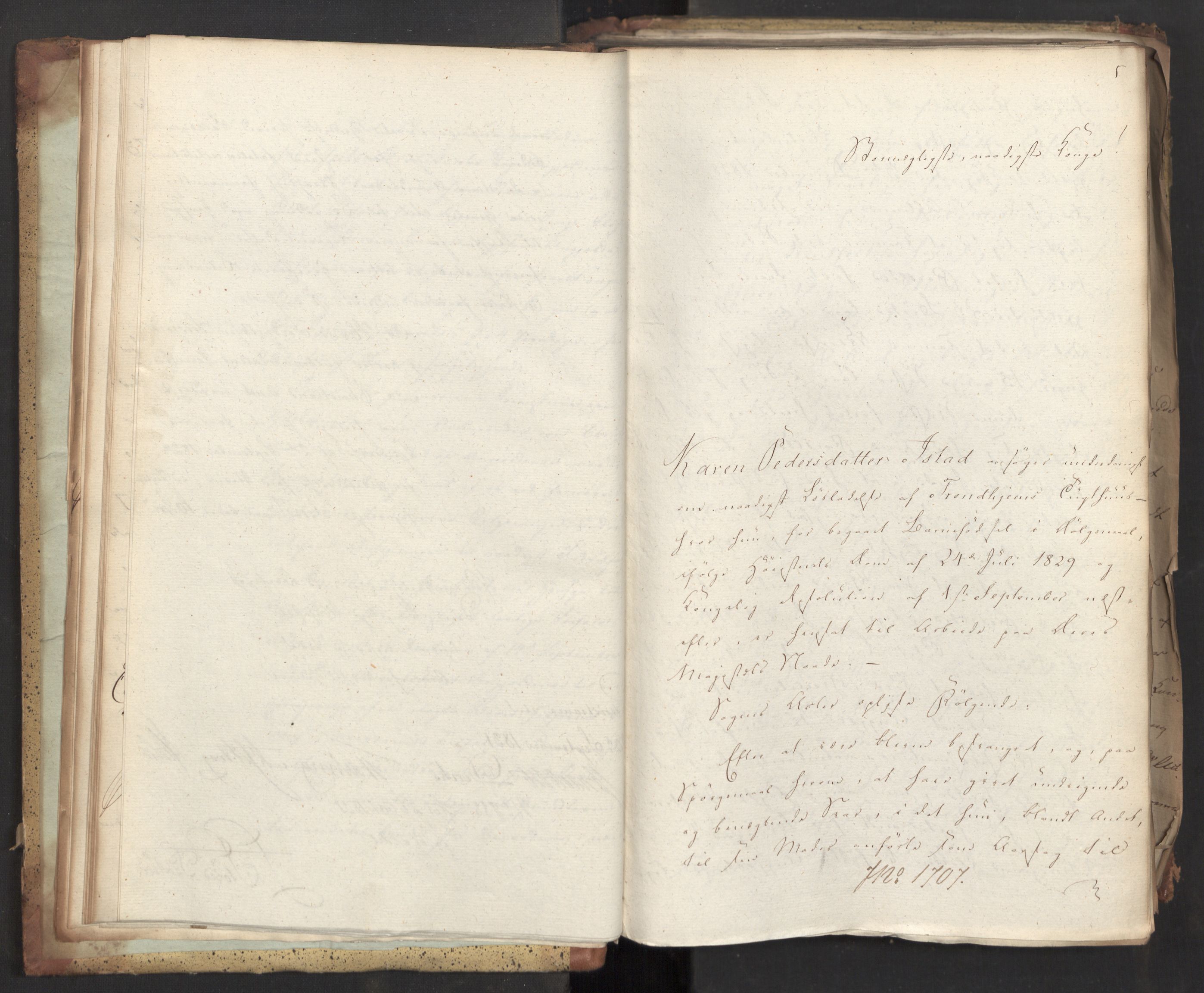 Statsrådsavdelingen i Stockholm, AV/RA-S-1003/D/Da/L0074: Regjeringsinnstillinger nr. 1700-1839, 1831, s. 20