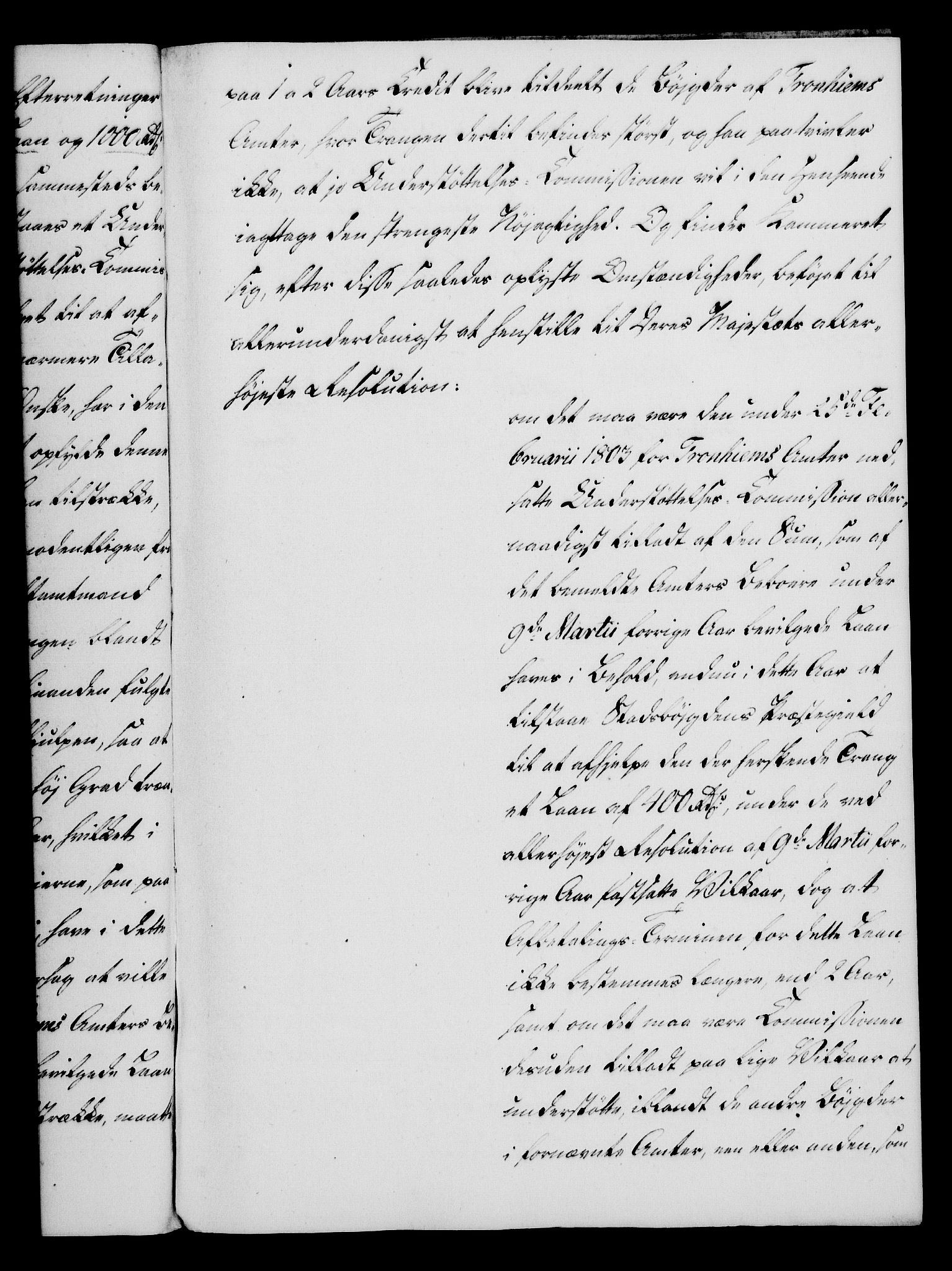 Rentekammeret, Kammerkanselliet, RA/EA-3111/G/Gf/Gfa/L0087: Norsk relasjons- og resolusjonsprotokoll (merket RK 52.87), 1805, s. 204