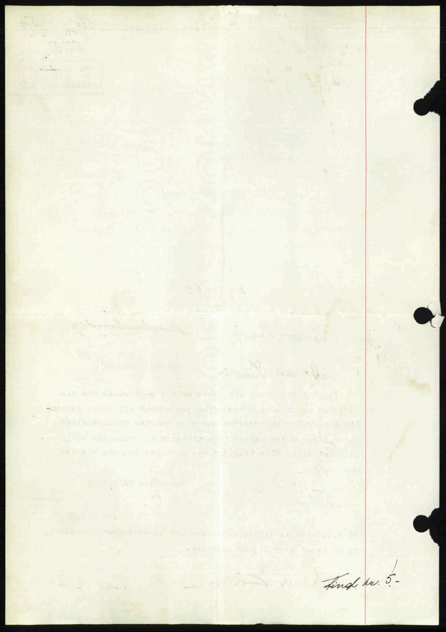 Rana sorenskriveri , SAT/A-1108/1/2/2C: Pantebok nr. A 6, 1939-1940, Dagboknr: 1749/1939