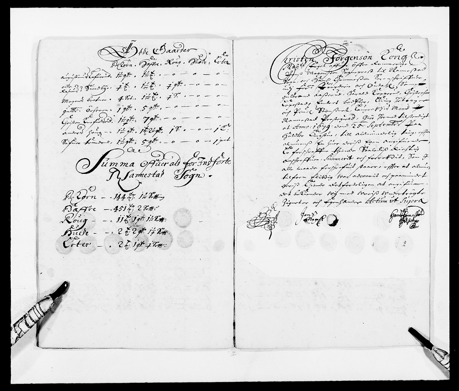 Rentekammeret inntil 1814, Reviderte regnskaper, Fogderegnskap, AV/RA-EA-4092/R12/L0693: Fogderegnskap Øvre Romerike, 1678-1679, s. 363