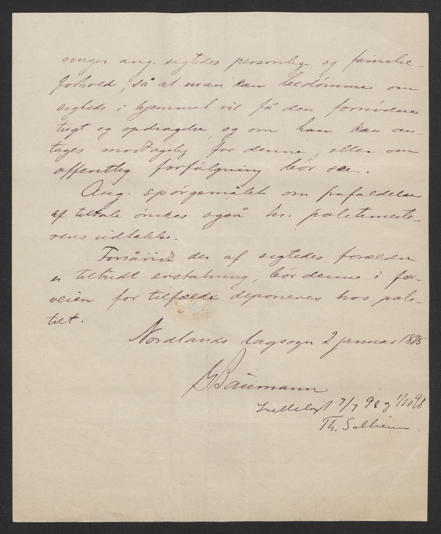 Falstad skolehjem, AV/RA-S-1676/E/Eb/L0002: Elevmapper løpenr. 42-61, 1898-1907, s. 29