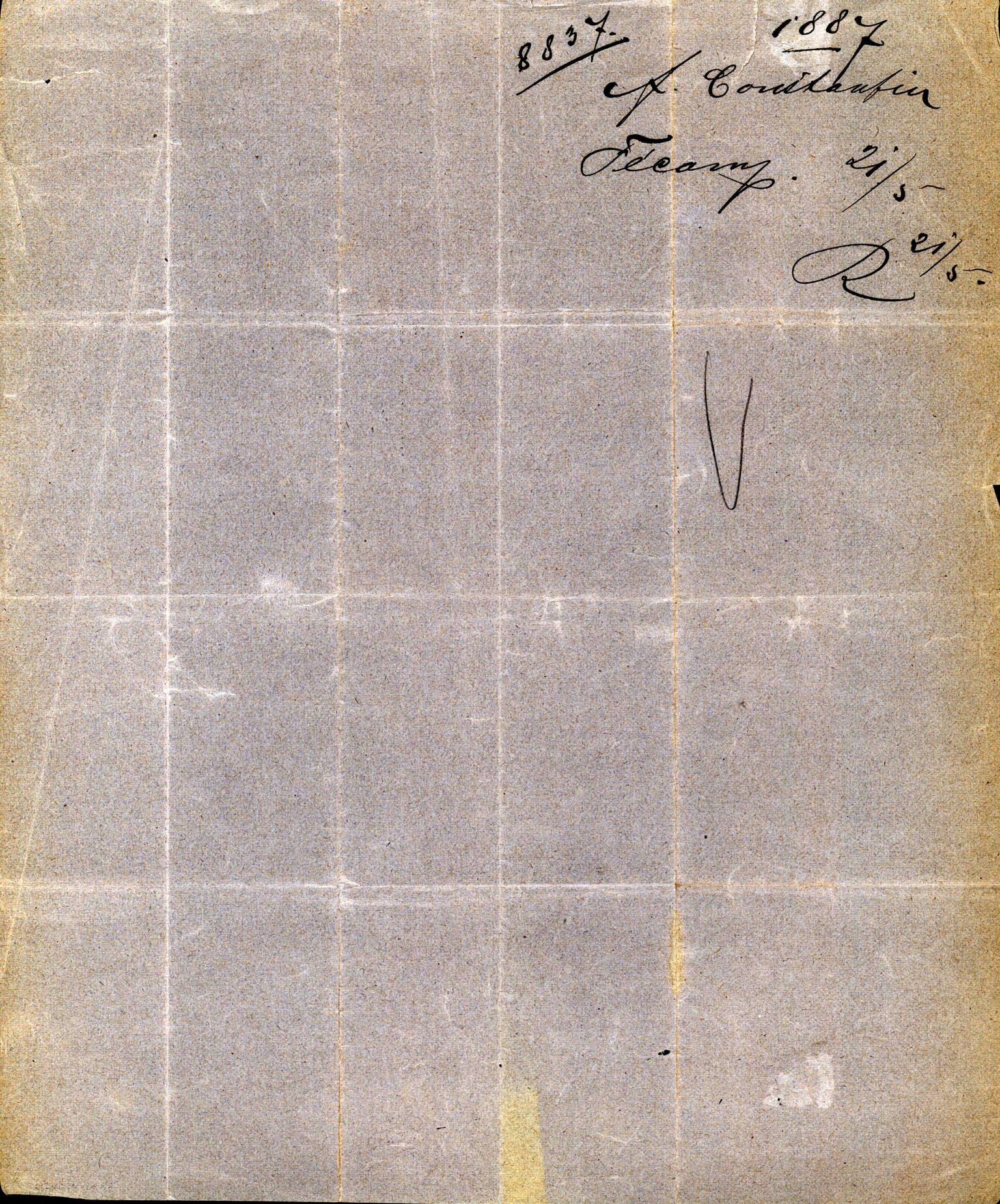 Pa 63 - Østlandske skibsassuranceforening, VEMU/A-1079/G/Ga/L0020/0001: Havaridokumenter / Tellus, Telanak, Wilhelmine, 1887, s. 9