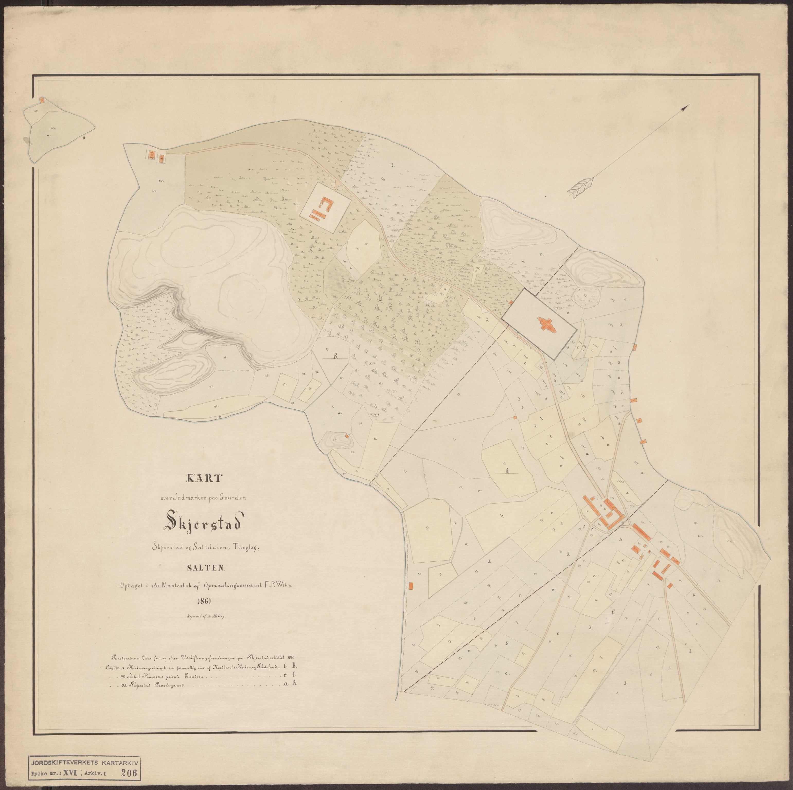 Jordskifteverkets kartarkiv, AV/RA-S-3929/T, 1859-1988, s. 299