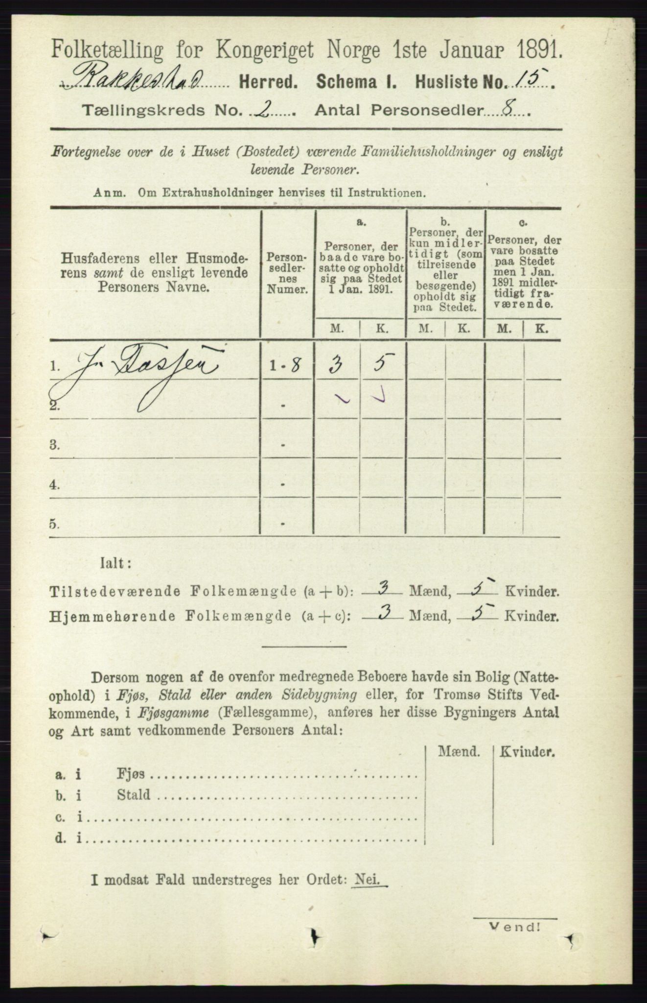 RA, Folketelling 1891 for 0128 Rakkestad herred, 1891, s. 535