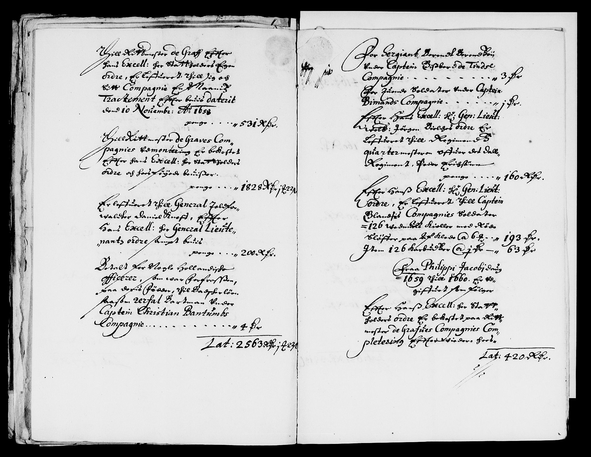 Rentekammeret inntil 1814, Reviderte regnskaper, Lensregnskaper, AV/RA-EA-5023/R/Rb/Rbp/L0047: Bratsberg len, 1659-1662