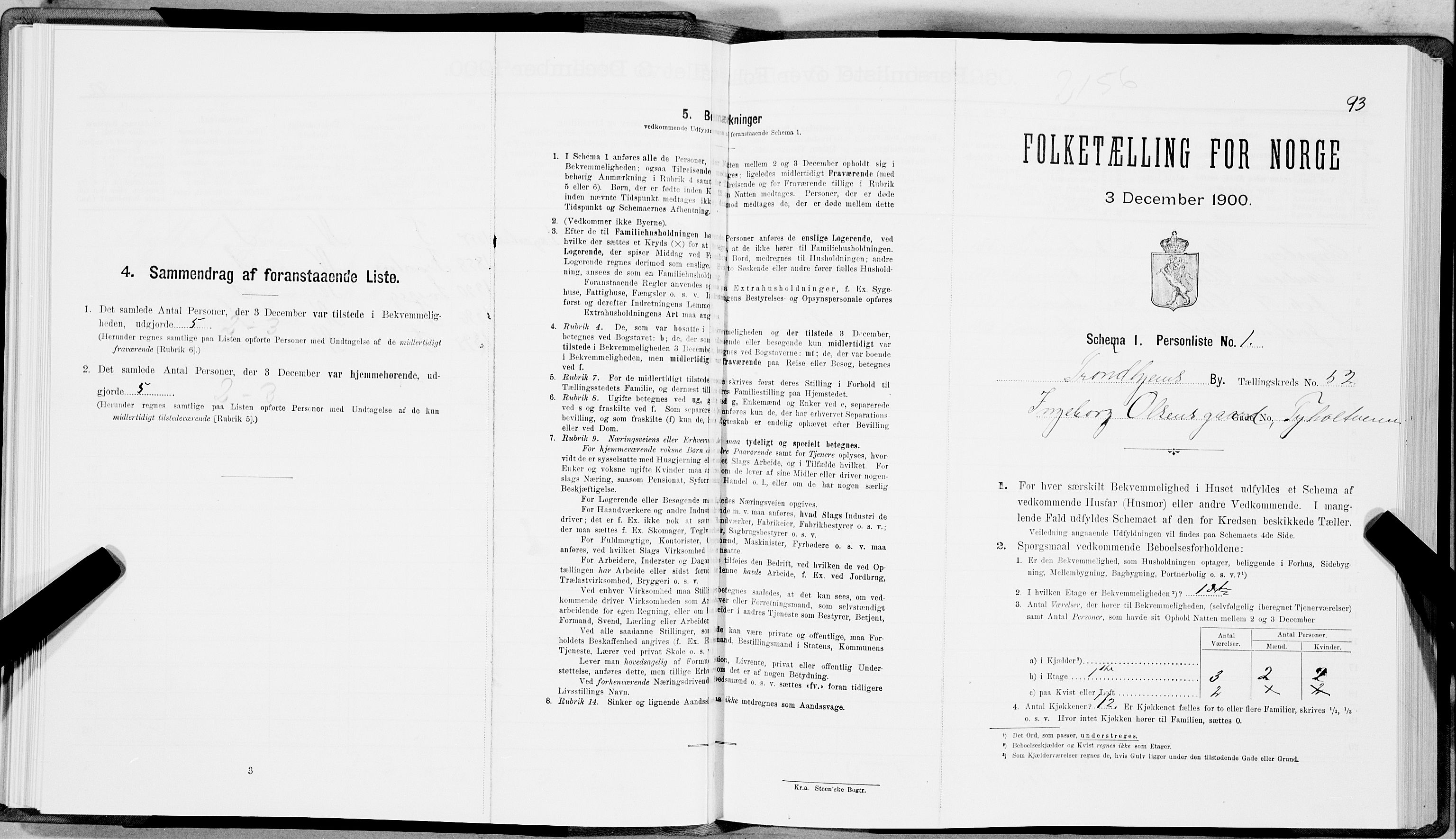 SAT, Folketelling 1900 for 1601 Trondheim kjøpstad, 1900, s. 8812