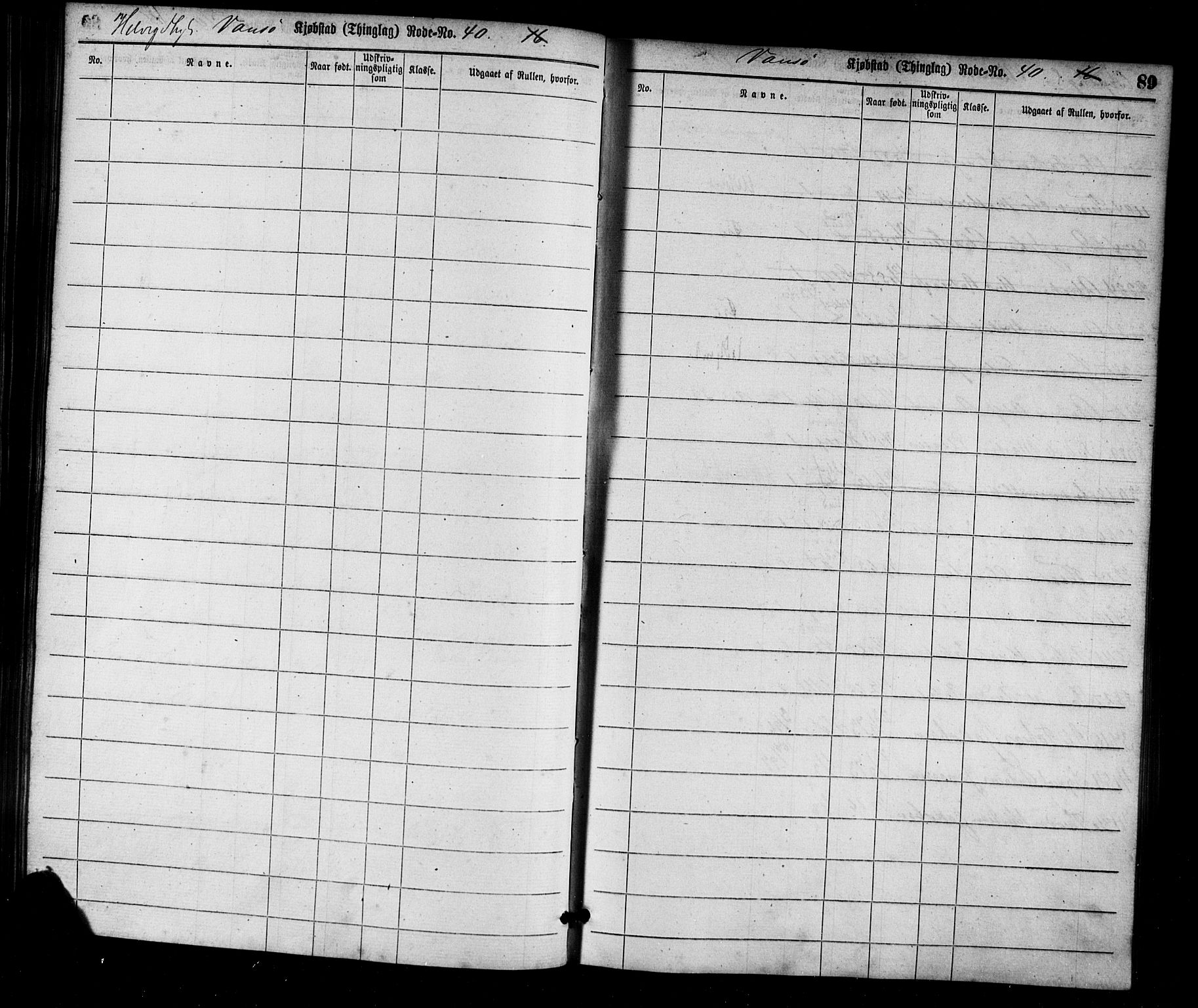 Farsund mønstringskrets, SAK/2031-0017/F/Ff/L0001: Utskrivningsregisterrulle, nr som i hovedrulle, M-16, 1860-1900, s. 92